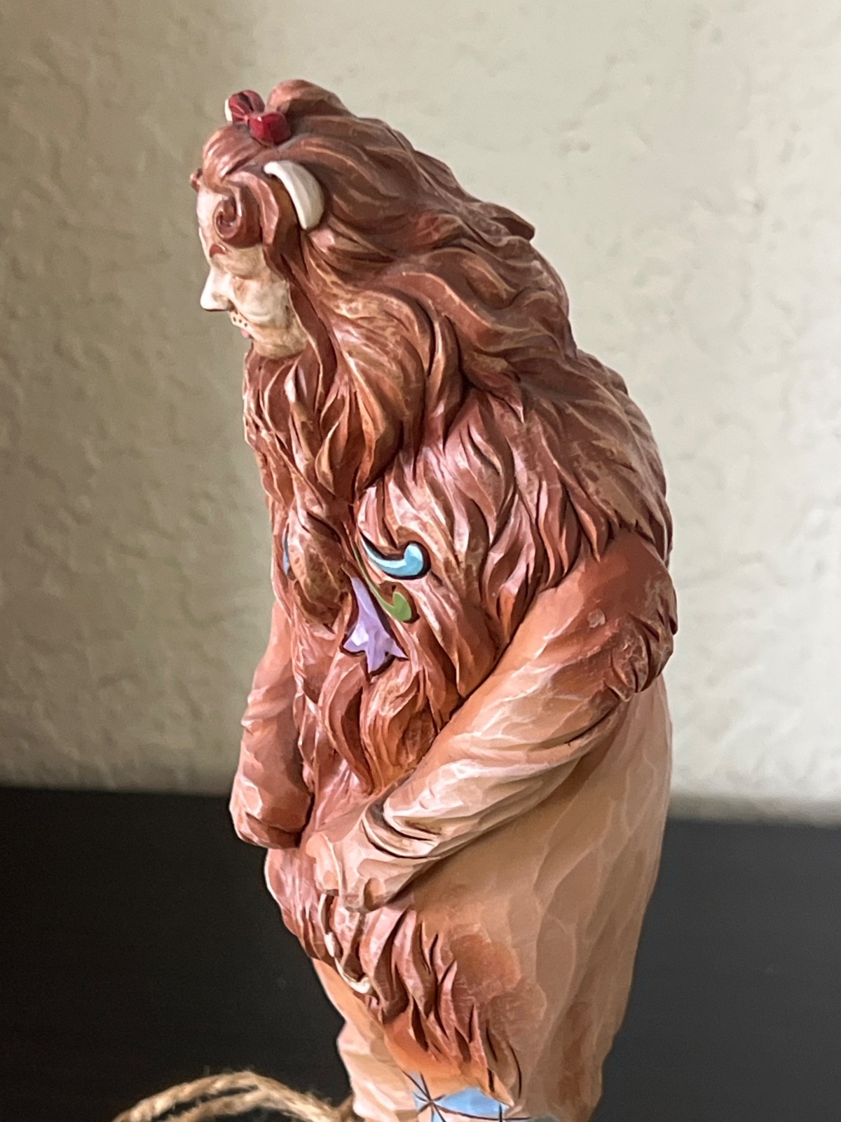 Jim Shore Wizard of OZ Cowardly Lion BETTER WAIT FOU YOU OUTSIDE 4031512 NEW+BOX