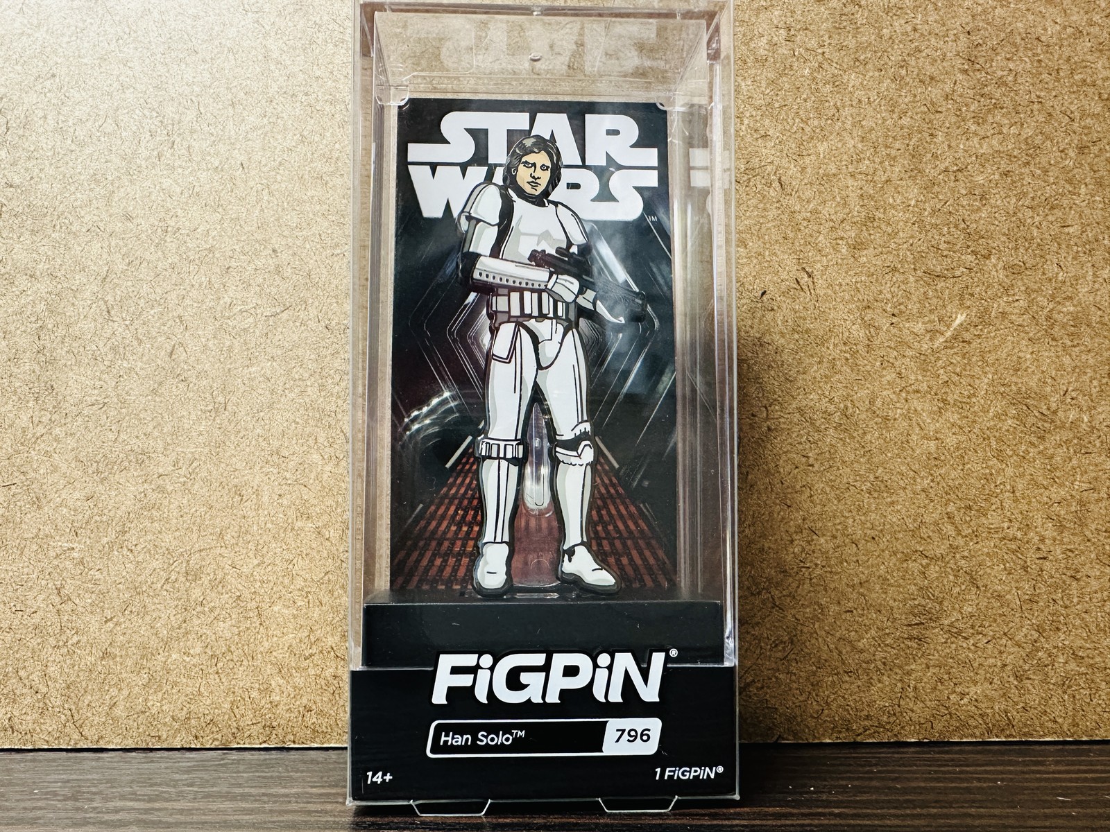 FiGPiN Star Wars: Han Solo #796 Collectible Figurine Brand New Collectibles