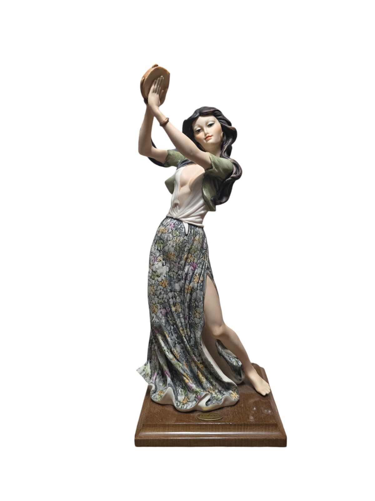 Giuseppe Armani Figurine Gypsy Dancer 0417C Statue Capodimonte Florence Italy N