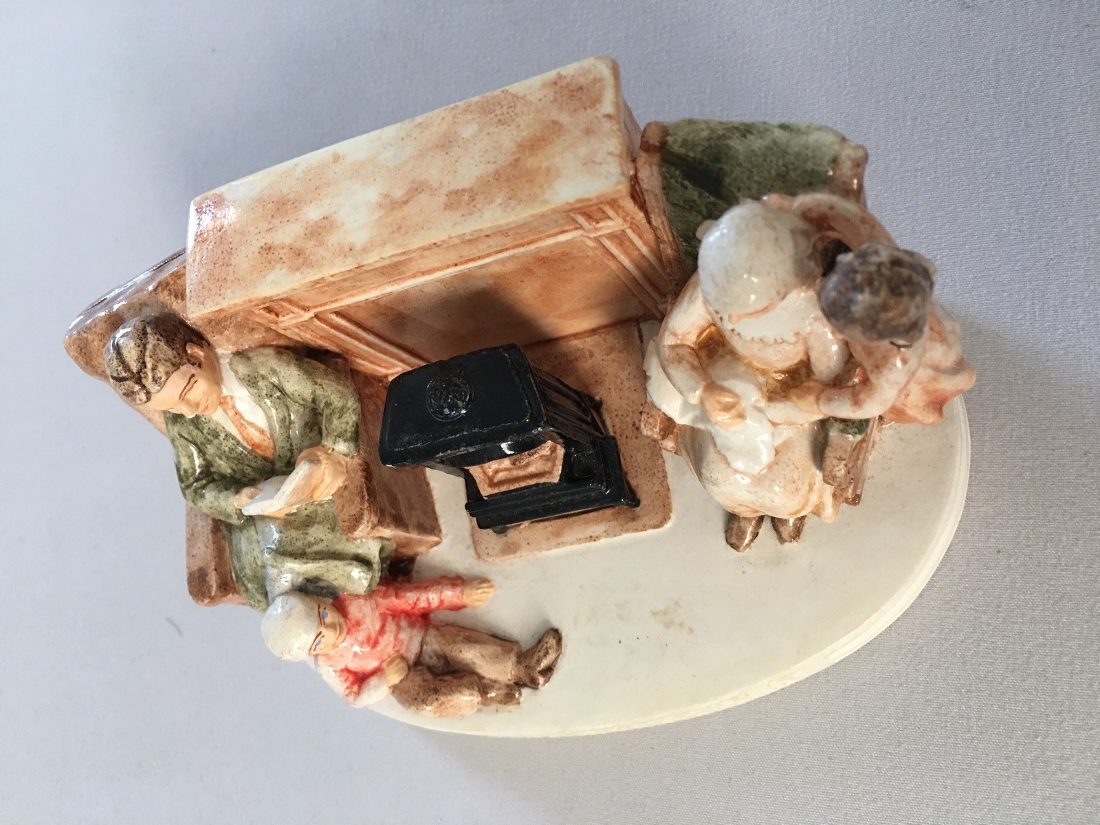 Sebastian Miniatures 3 Piece Bundle Collectible Figurines Prescott W. Baston