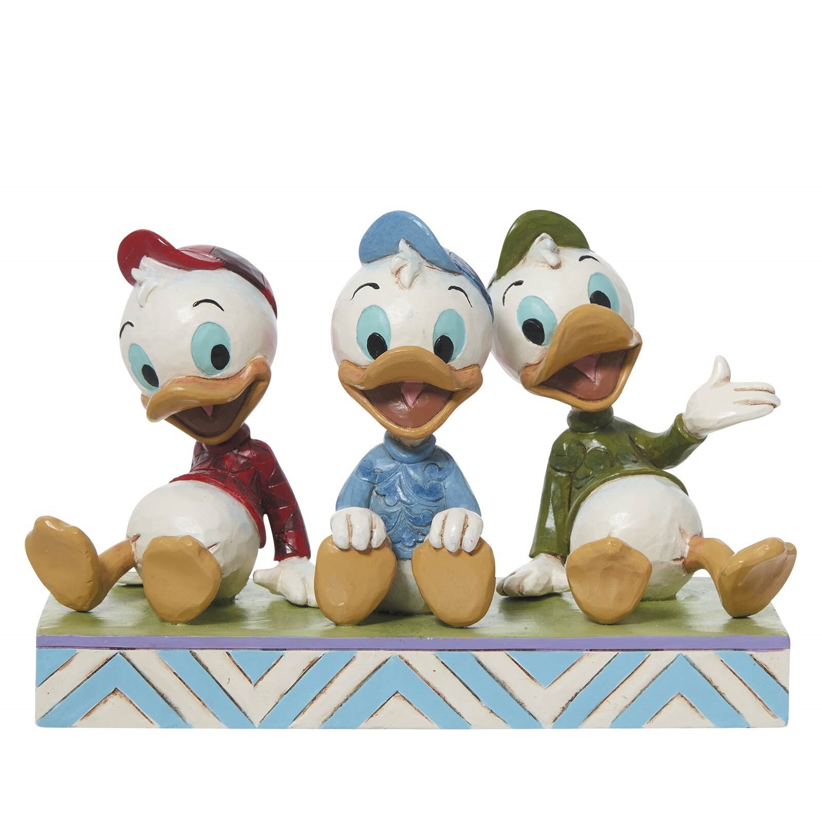 Disney Traditions Jim Shore Figurine Duck Tales Terrific Trio Huey Dewey Louie