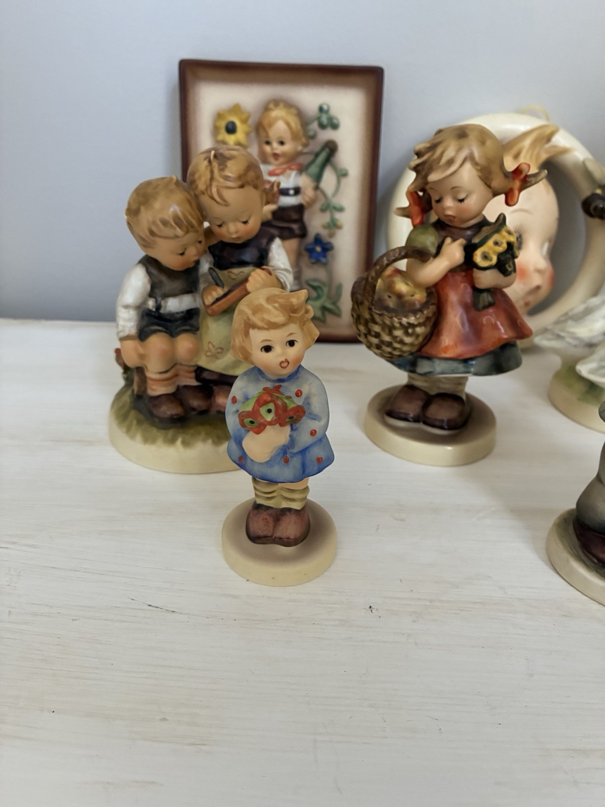 Goebel Hummel Porcelain Figurine Wall Plaque Collection Lot Vintage W Germany