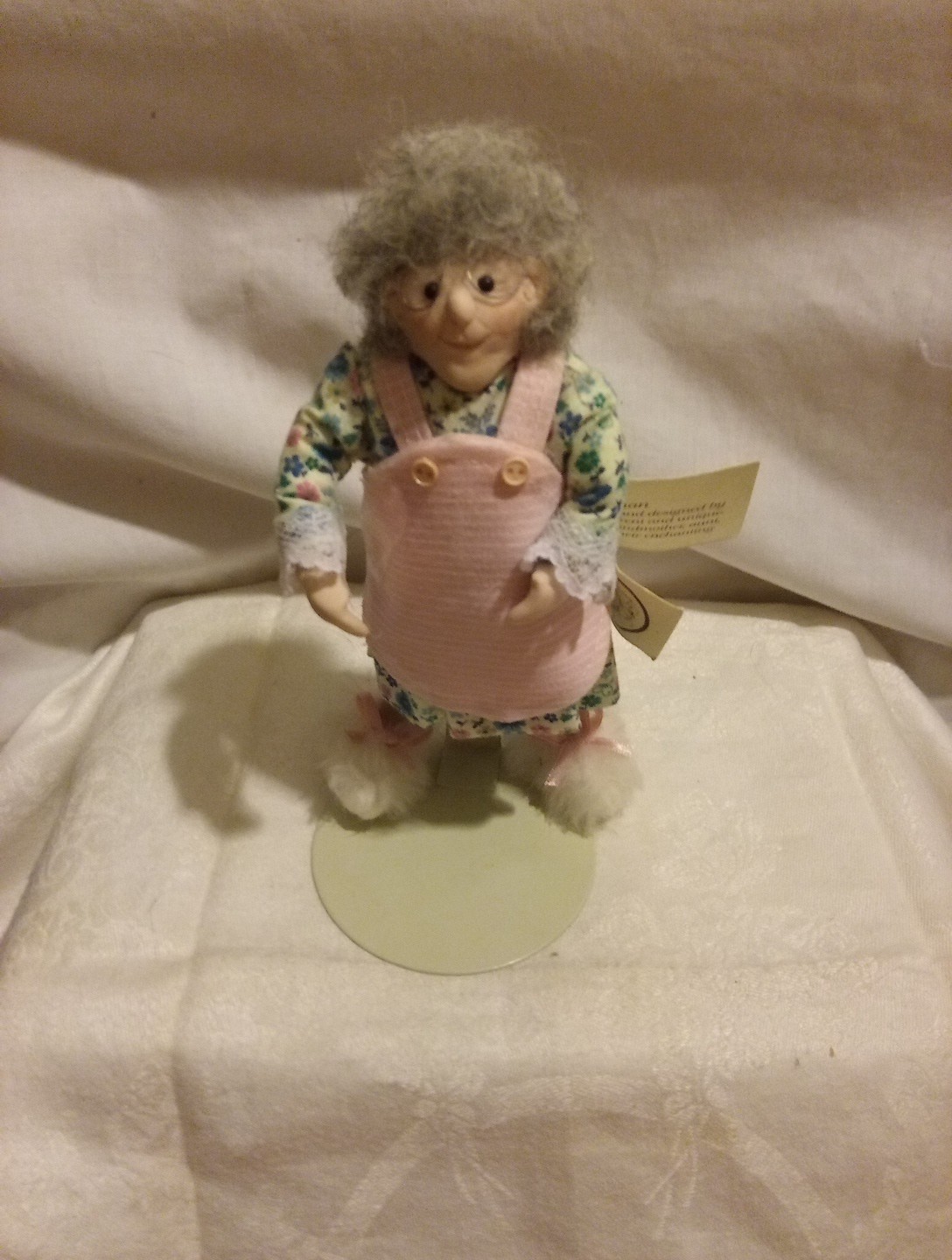 Vintage Judy Ortner Grandma Character Figure Doll Judys Sew Originals With Tags