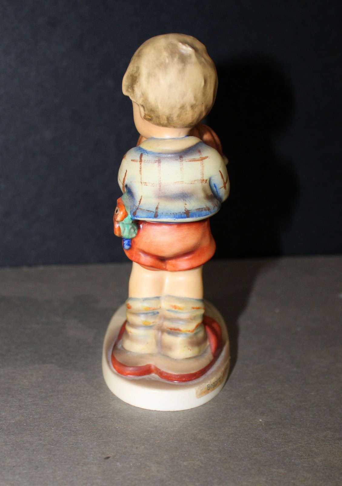 1950’s Hummel Goebel Begging His Share Figurine Dog Boy