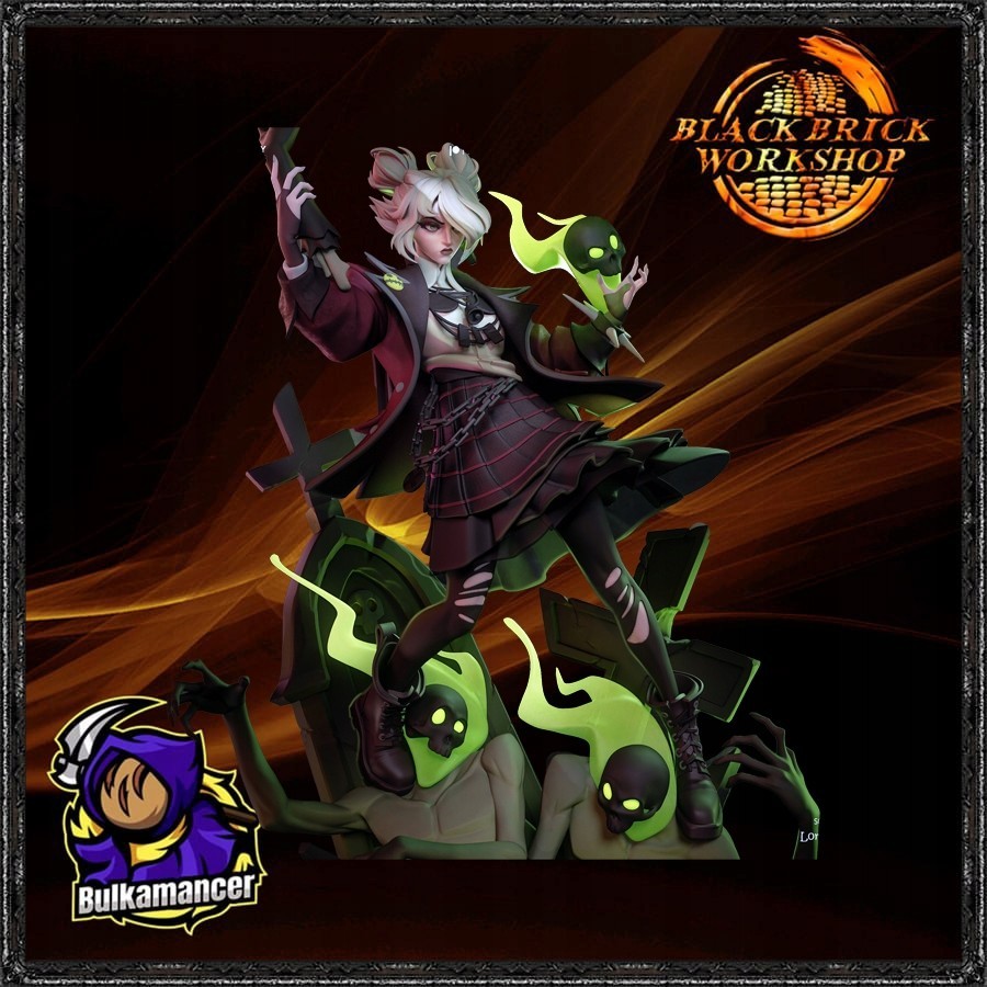 Locked in Graves Bulkamancer UNPAINTED 3D Printing on Demand – SFW model kit