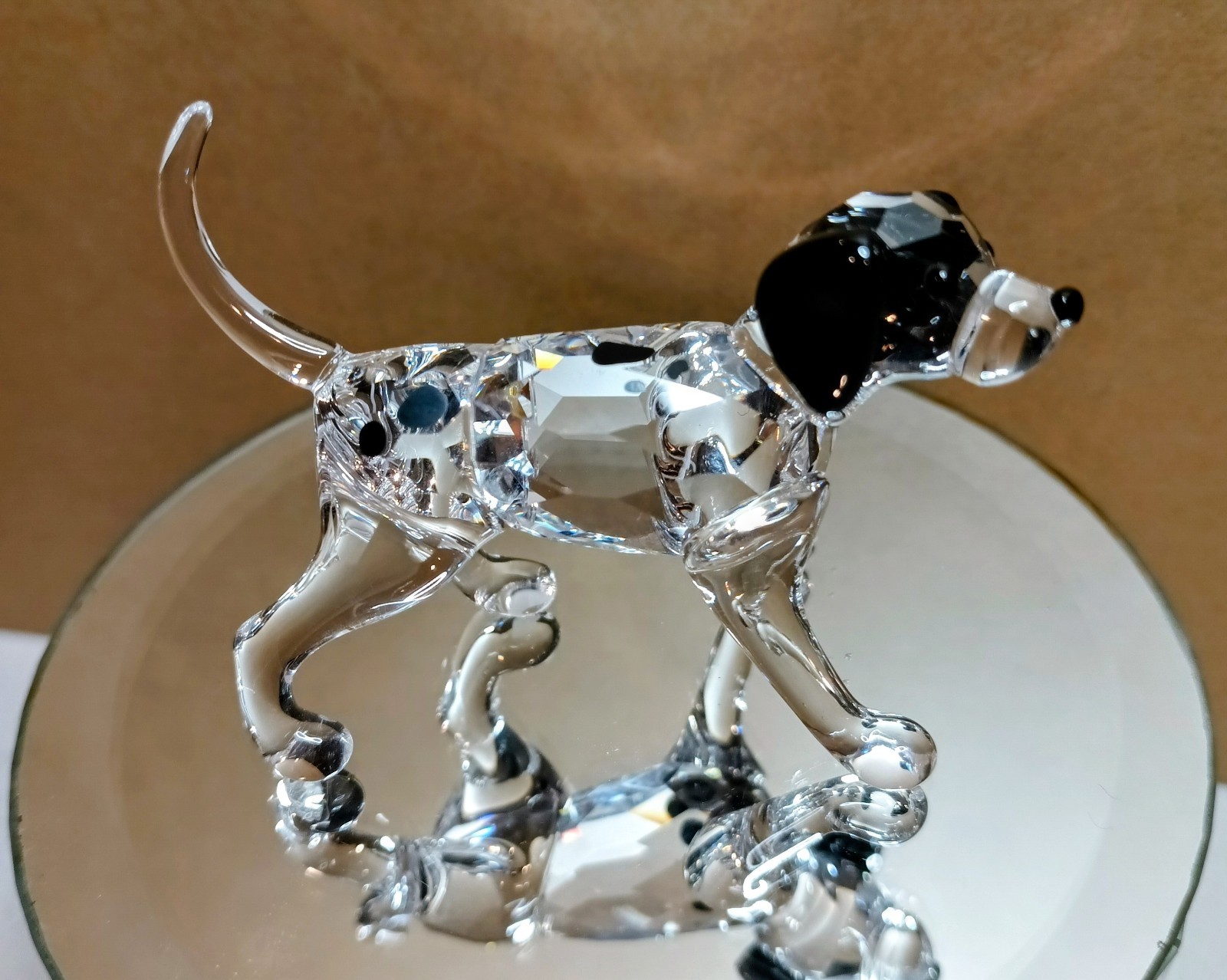 Swarovski Crystal Dalmatian Puppy Standing Figurine #628947