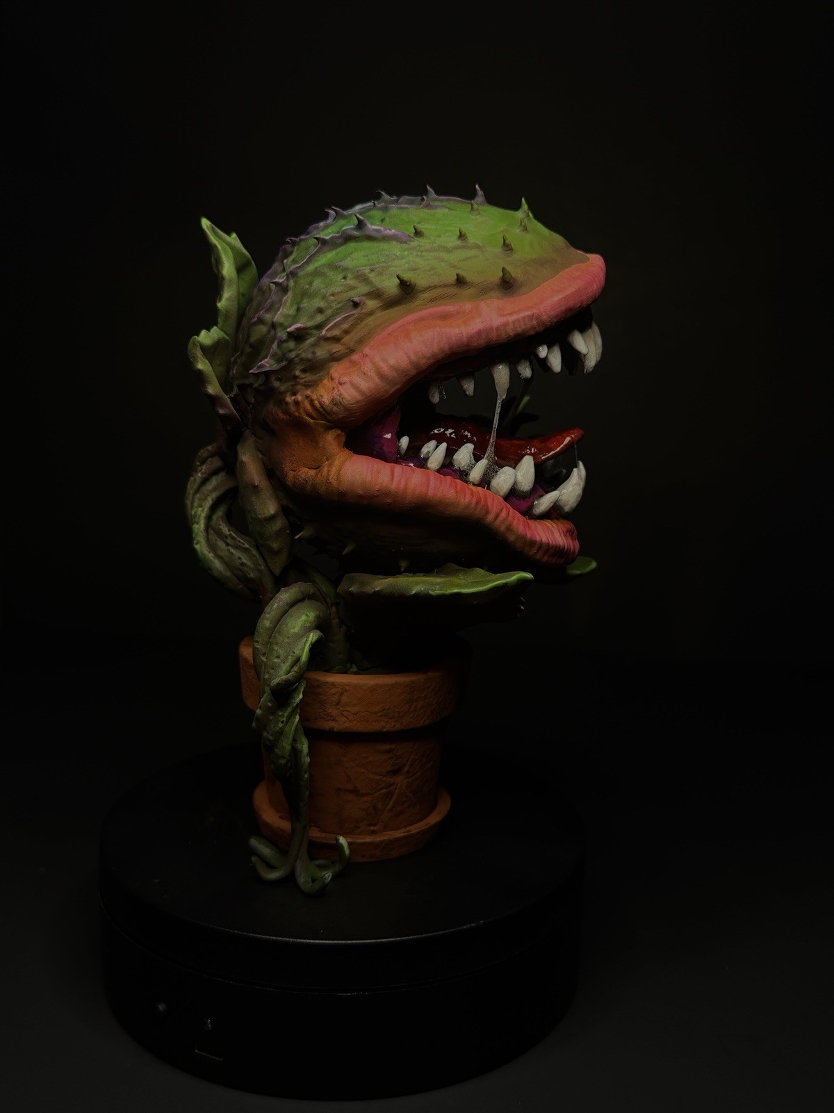 Audrey 2 Inspired Painted Miniature, Carnivorous Plant Little Shop Of Horror.