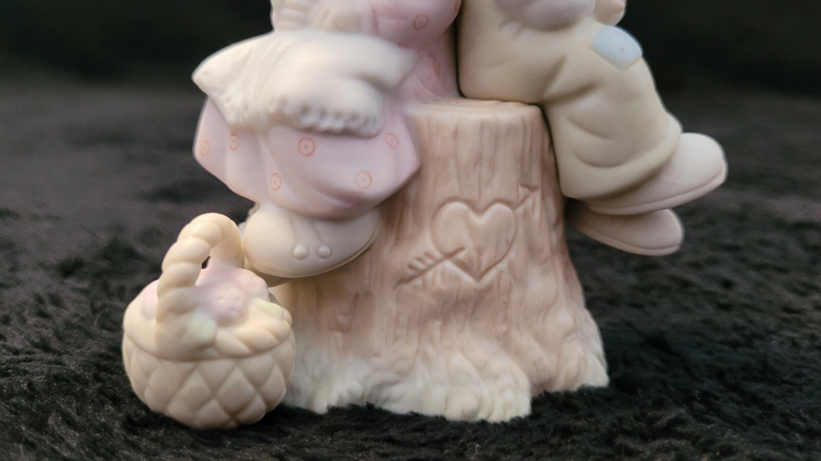 Enesco Precious Moments Love One Another Figurine Jonathon and David 1976 E1376