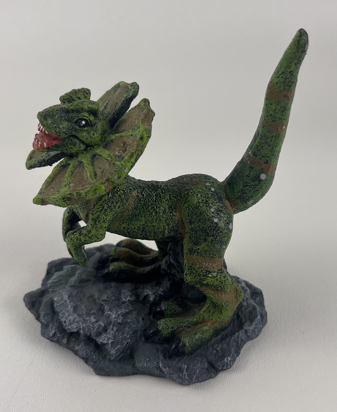 Dilophosaurus Dinosaur Figurine Model Realistic Figure