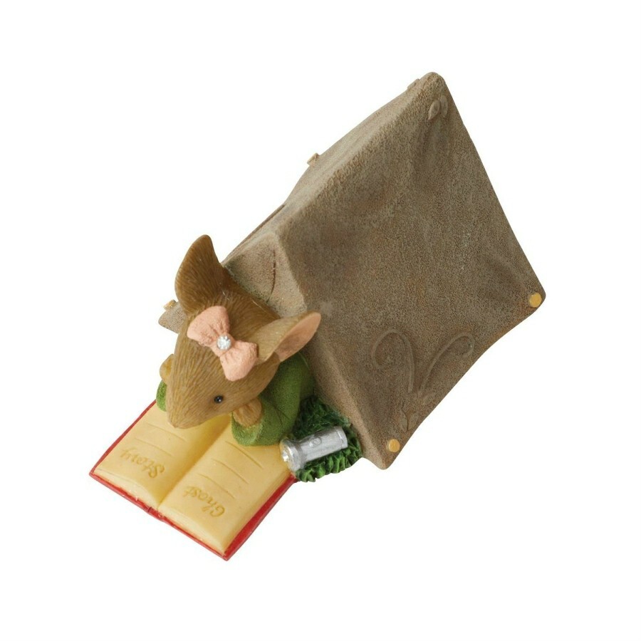 Tails With Heart 2023 CAMPING MICE SET, 5 resin figurines total, boxed set