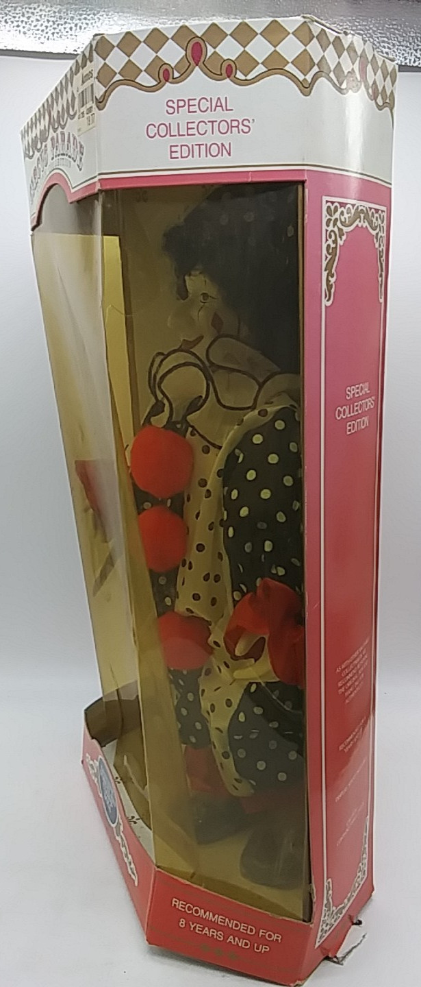 Vintage 1992 Anco Circus Parade Porcelain Clown “FREDRICO” NEW In Damaged Box