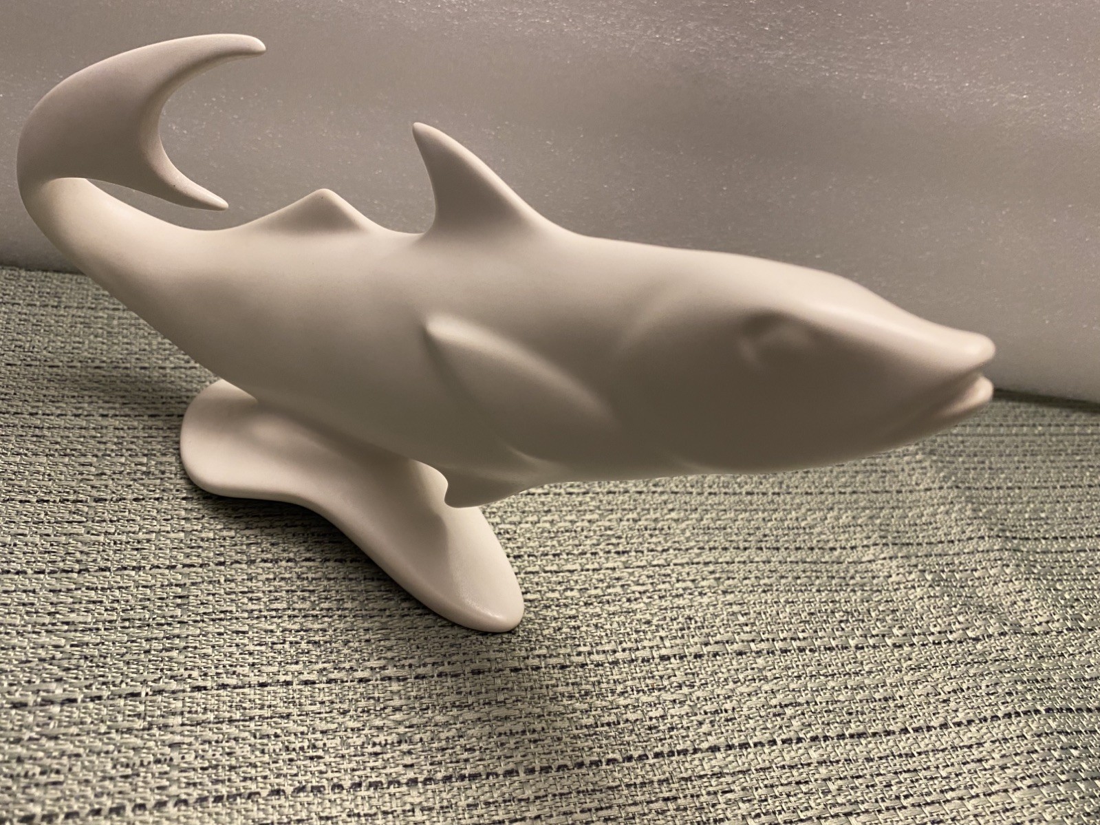 RARE VILLEROY AND BOCH FISH FIGURINE 1950’s FINE EARTHENWARE EUC
