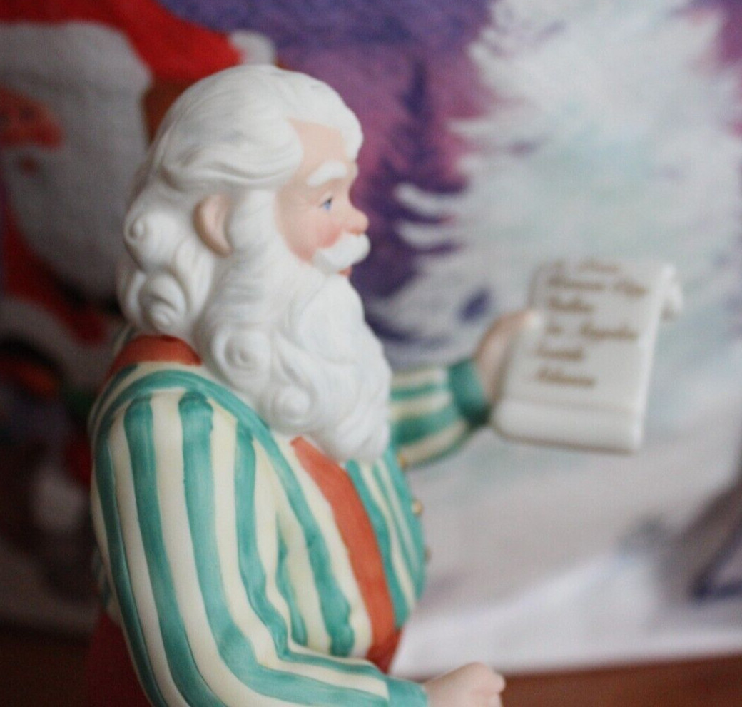 Lenox 2004 Santa’s Flight Plan Limited Edition – Mint Condition 6 3/4″ Tall