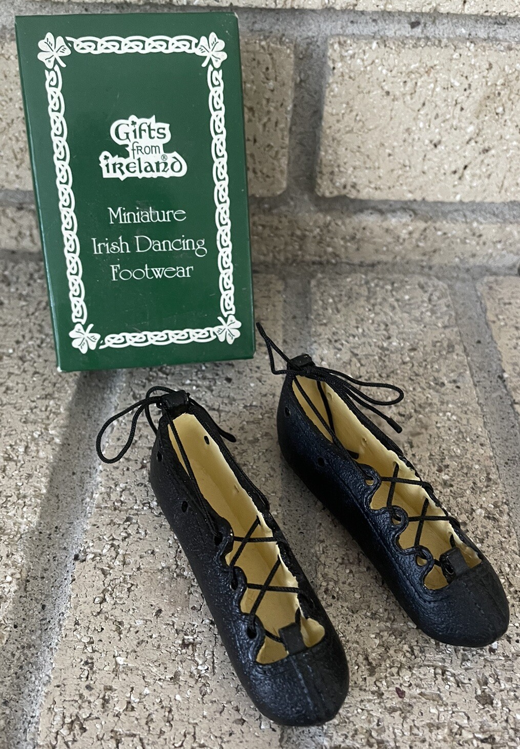Dancing Pumps Miniature Irish Dancing Footwear Gifts from Ireland Resin Footwear