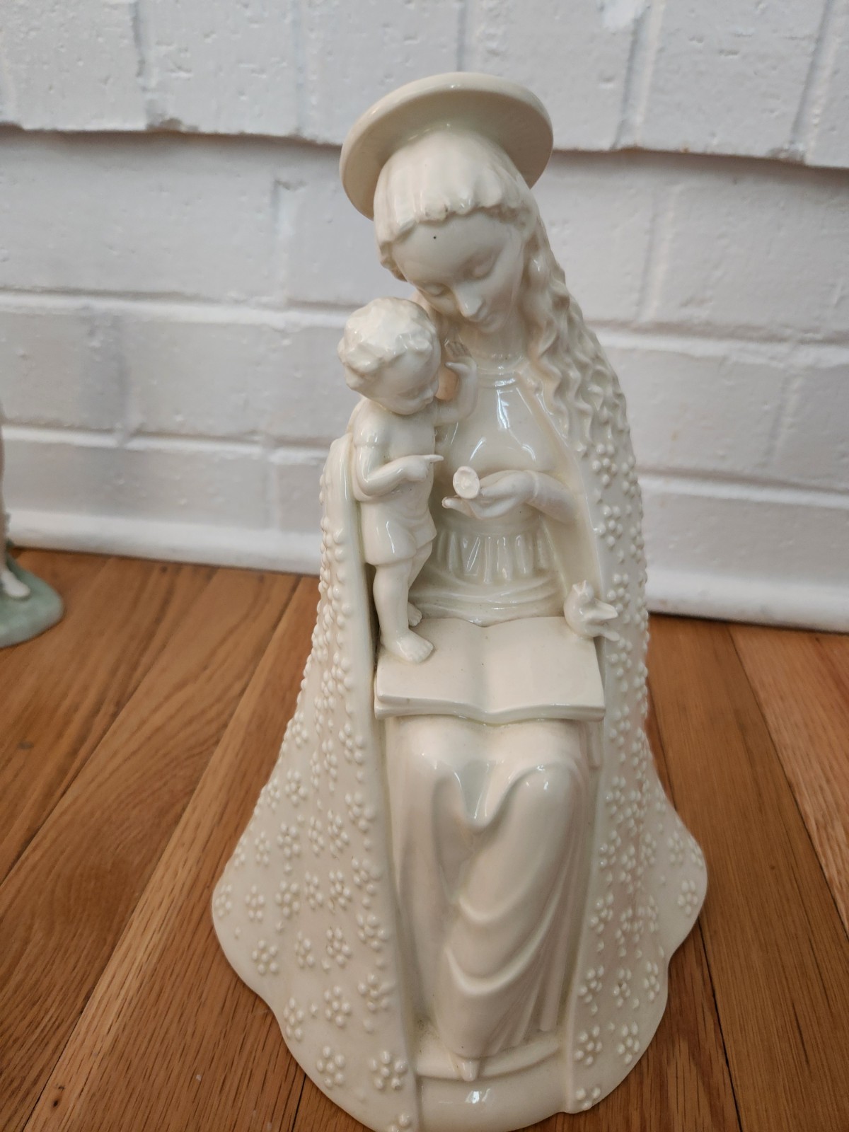 Vintage Hummel Figurine Madonna And Child Ivory 10/1 West Germany