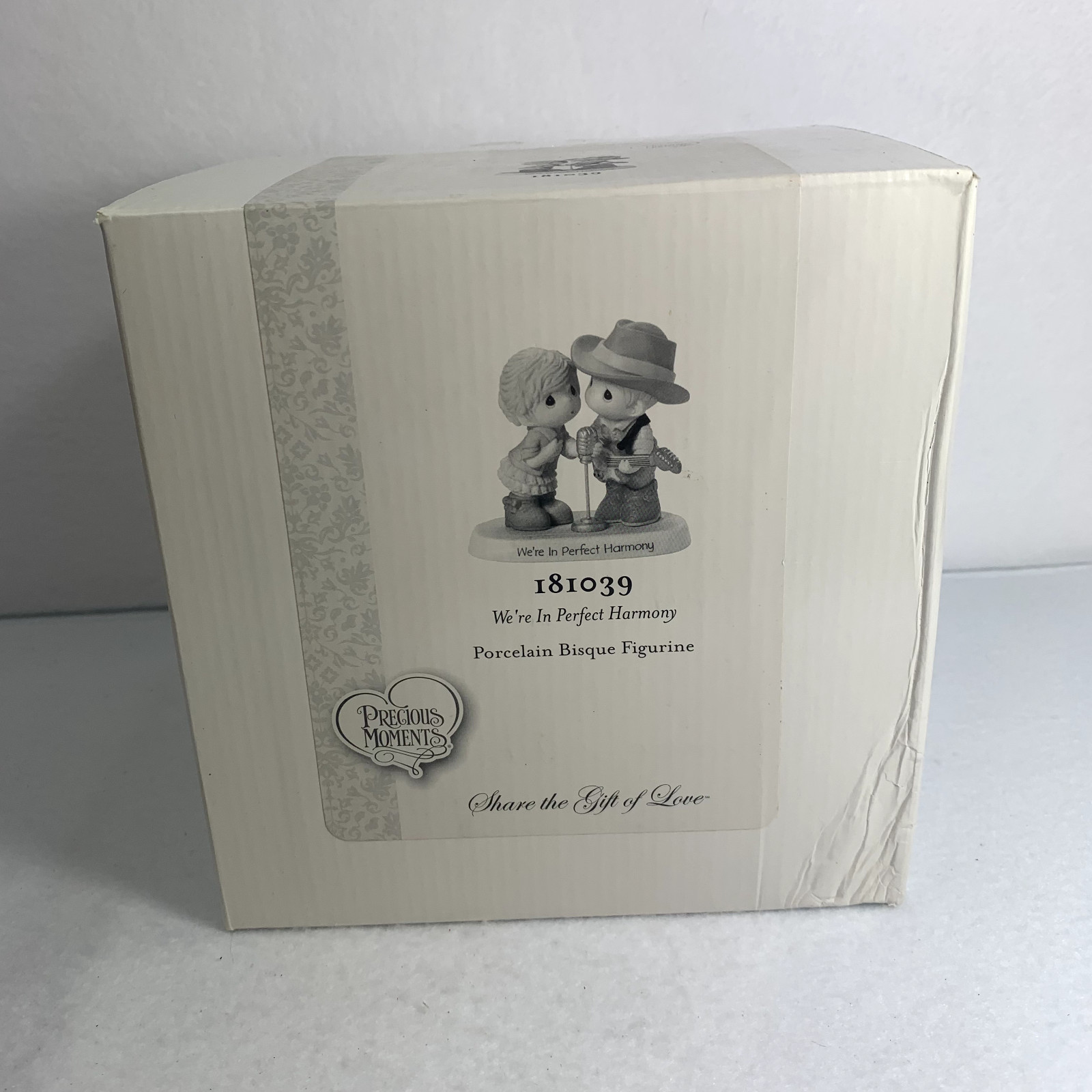 Precious Moments “We’re In Perfect Harmony” Singing Cowboy Cowgirl #181039 NEW