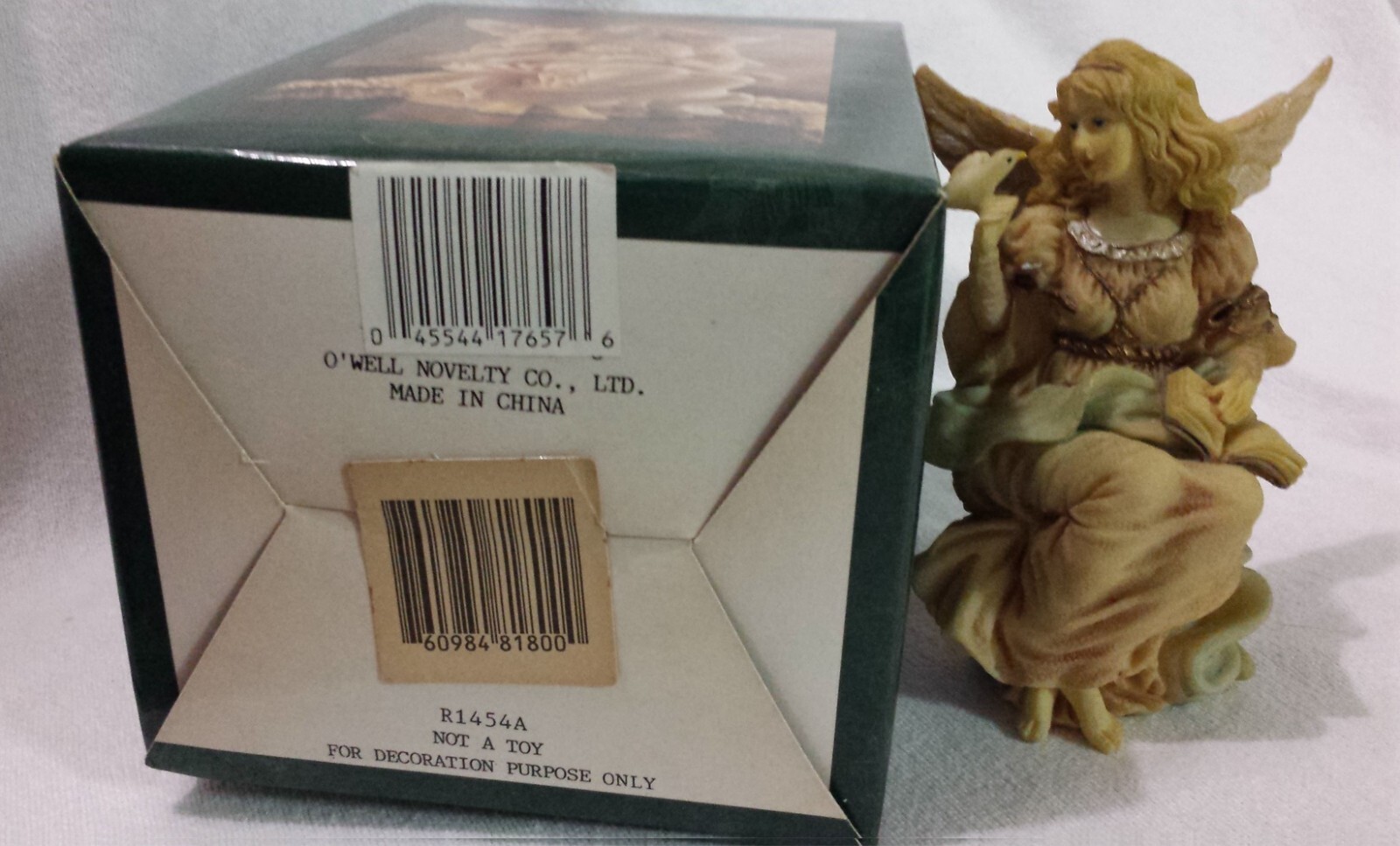 Heritage Classics Angel Long Lasting Beauty Hand Painted Resin Figurine R1454A