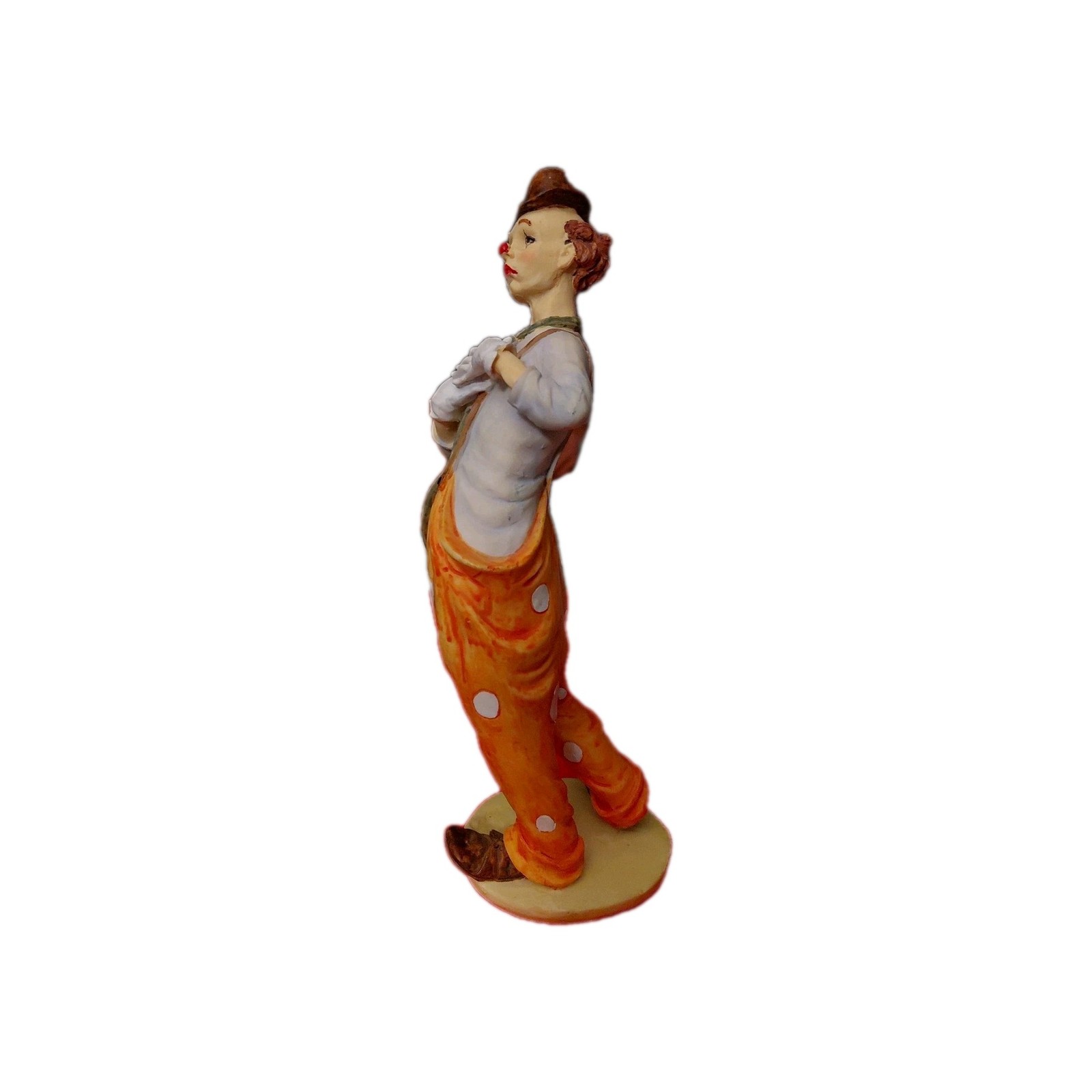 collectible Resin Porcelain Clown, possibly armani collection