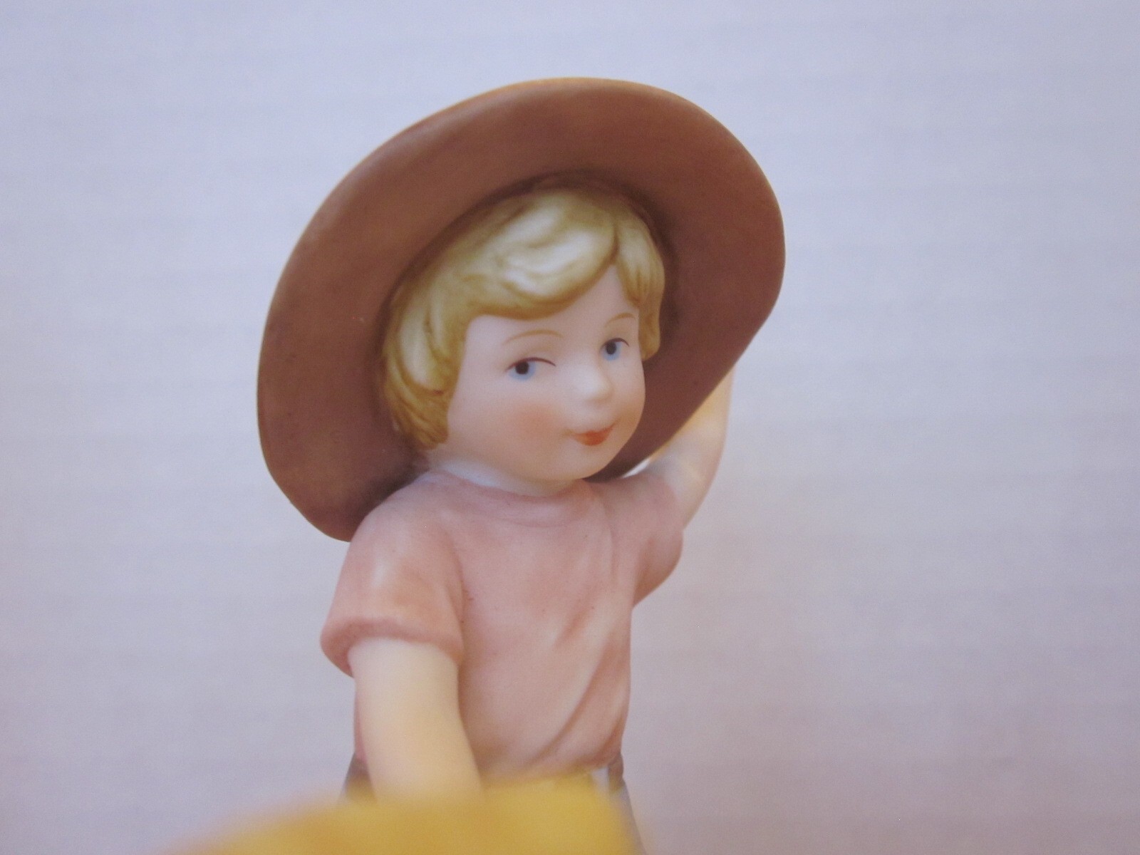 ENESCO 1986 Father & Son Series “Horsey Ride” Figurine Original Box, COA ID Card