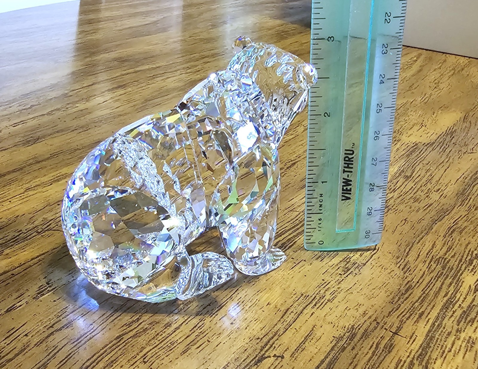 🐻 Swarovski Crystal “Rare Encounters”, LARGE, Adult Grizzly Bear Figurine, Box