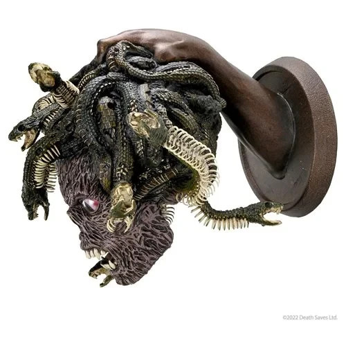 NEW WizKids Death Saves Medusa Head Trophy XW68506 D&D Collectible Statue