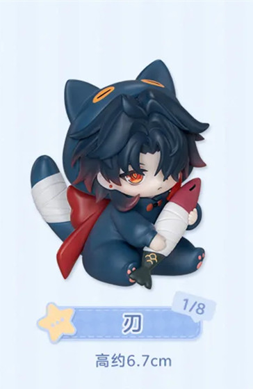 miHoYo Official Honkai: Star Rail Boys Dorm Jing Yuan Blade Figure PVC Toy Doll