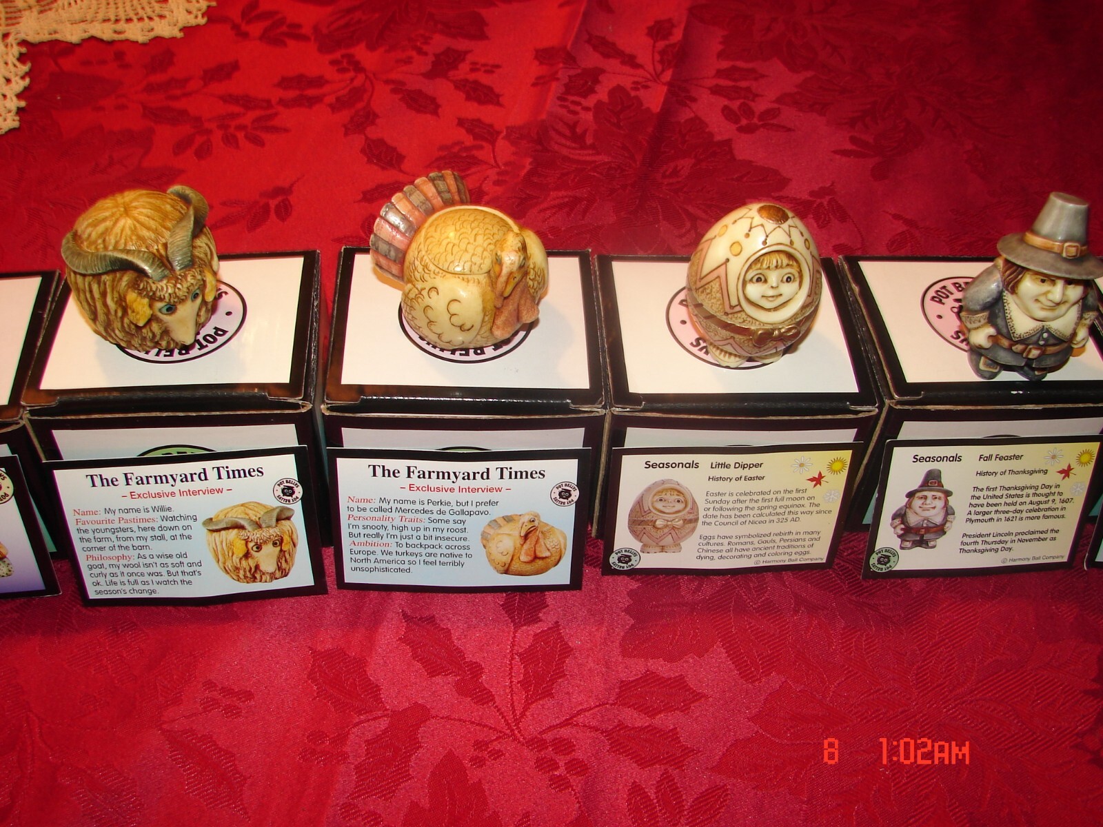 16 DIFFERENT Harmony Ball Pot Belly’s – HIGH VALUE LOW PRICE!