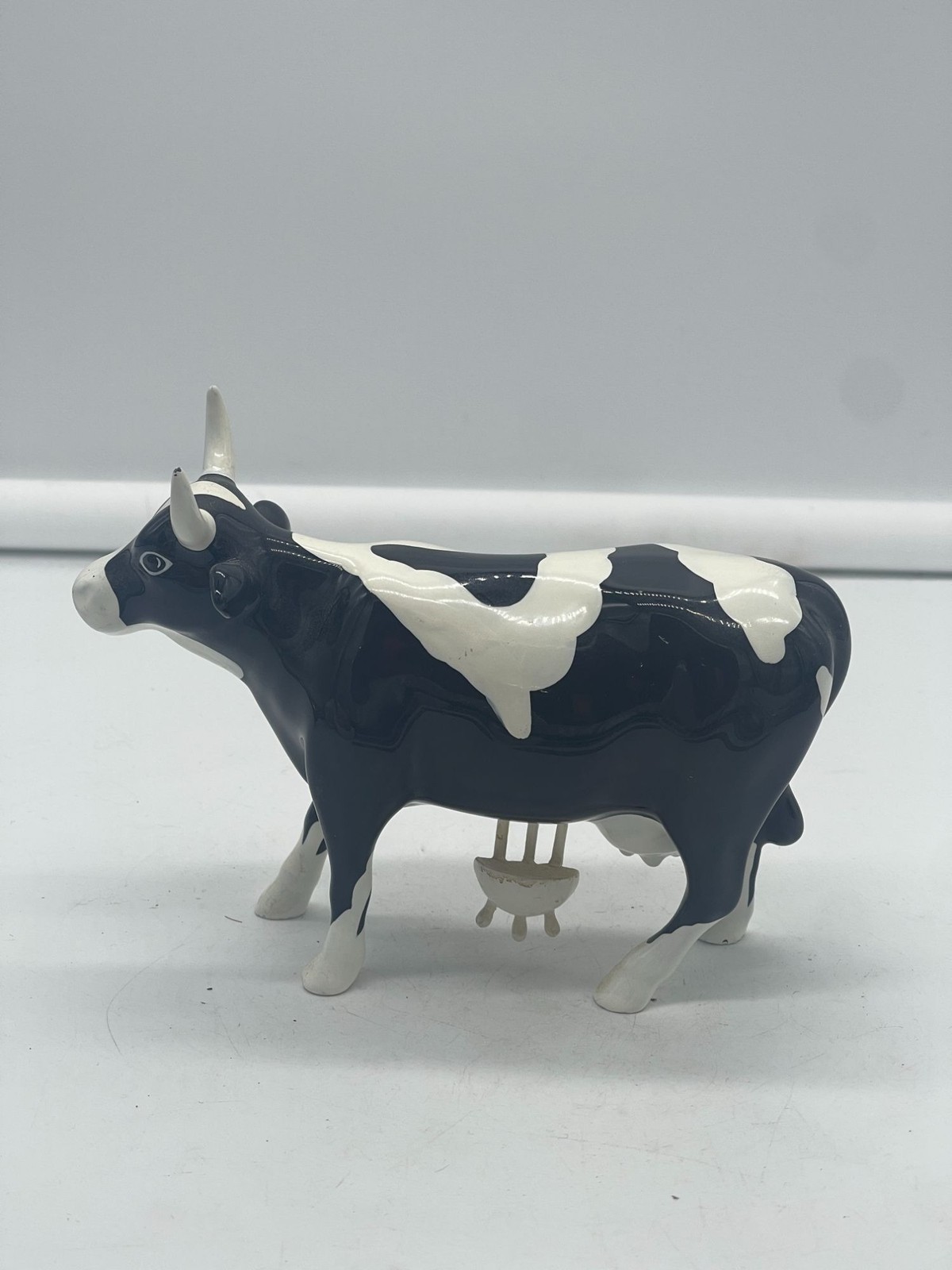 Vintage CowParade Moozart Figurine Black and White