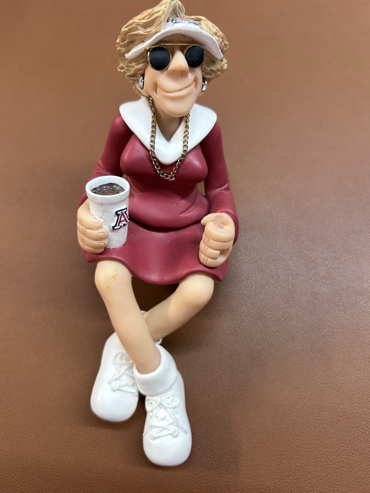 D. Manning Arizona Wildcats Sports Fan Couple Figurines Shelf Sitter Rare! READ