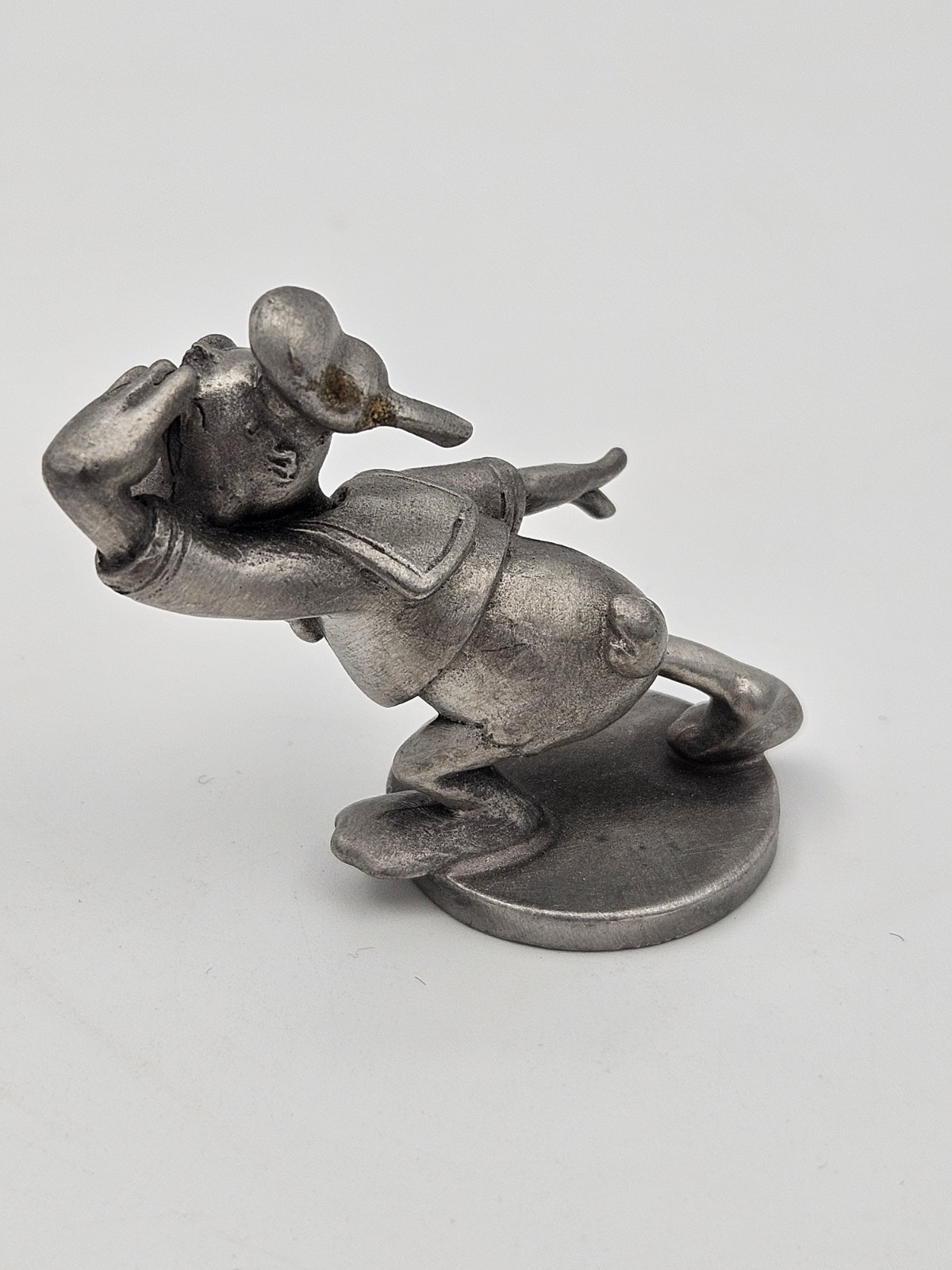 Walt Disney Productions Fine Pewter Donald Duck Mini Figurine