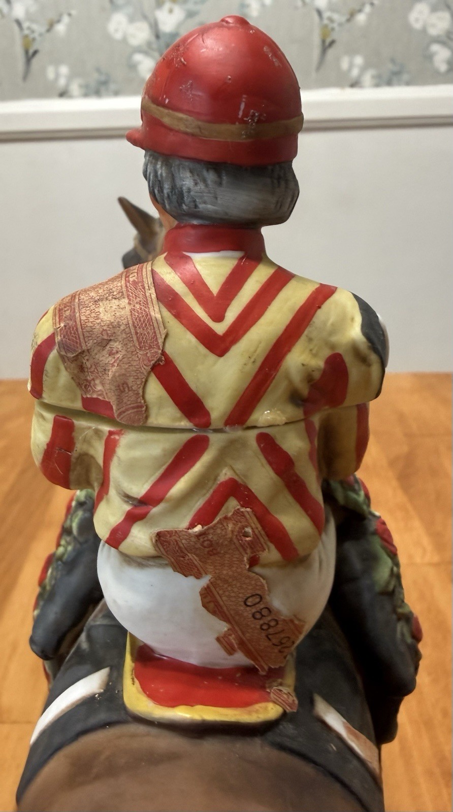 Vintage 1976 Lionstone Cannonnade Kentucky Derby Winner Porcelain Horse LE