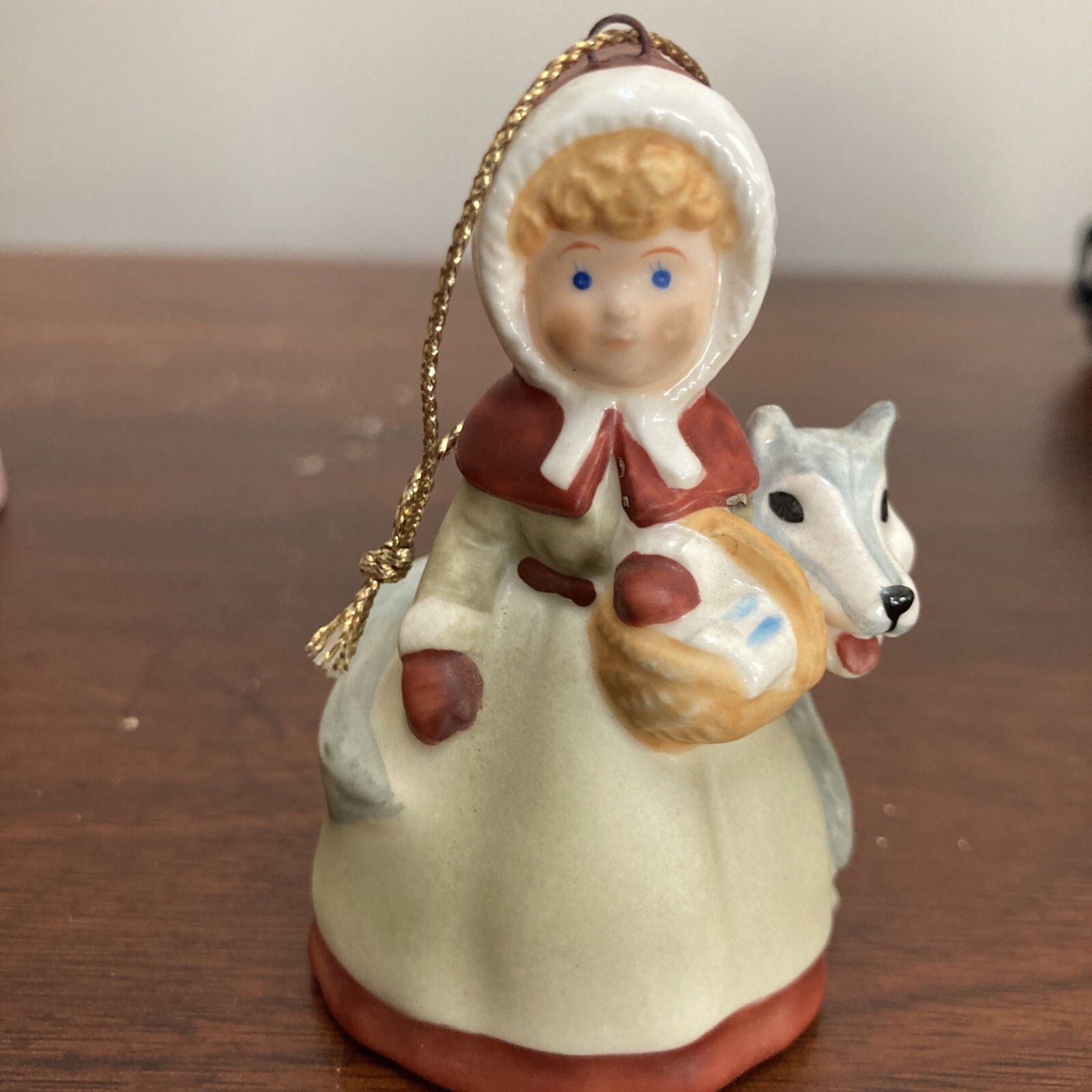 Vintage 1985 Gallery of Art Christmas Ornament Storybook Collection Lot Of 2