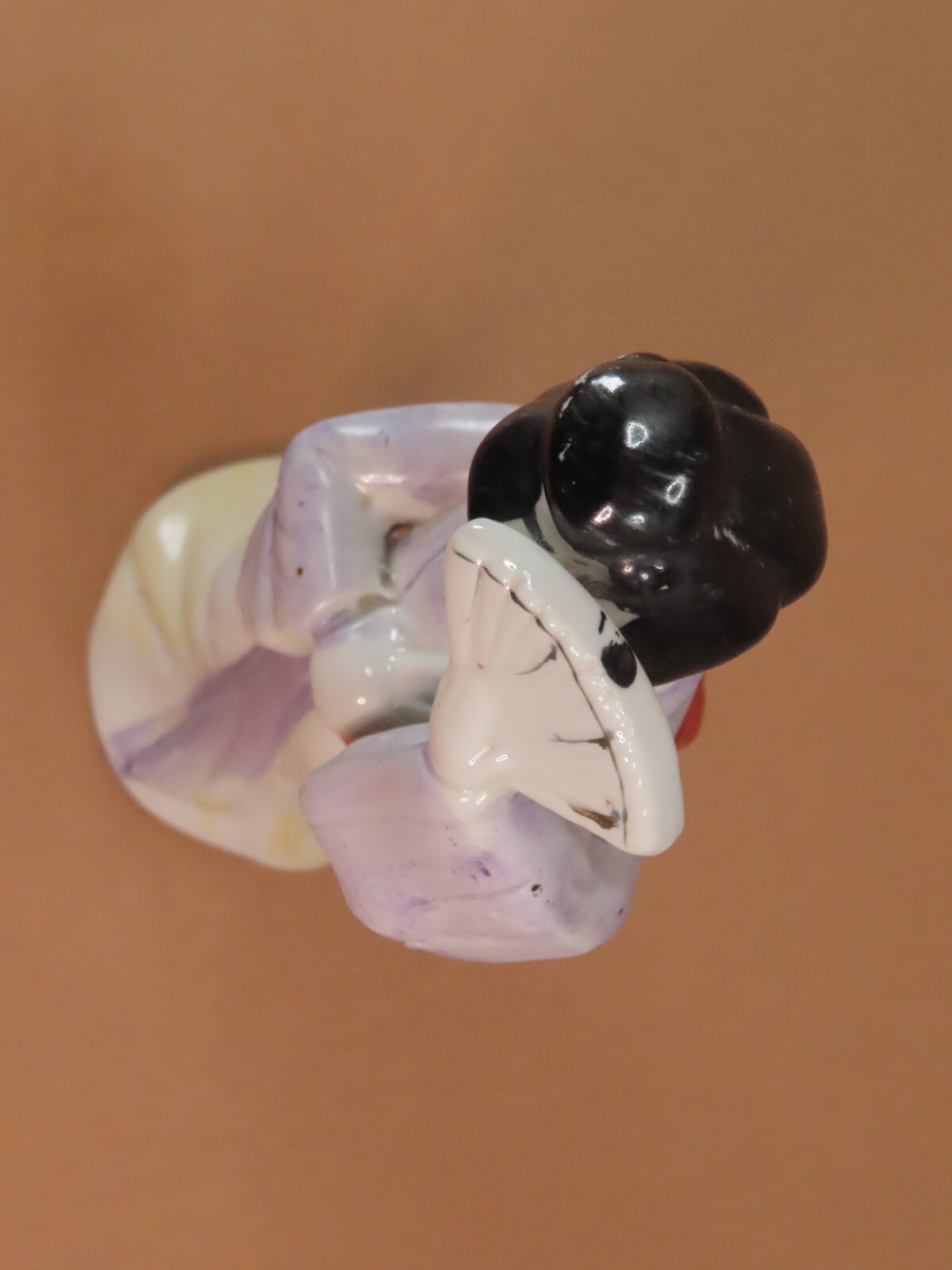 Vintage Porcelain Hand Painted Geisha Girl Figurine 6″