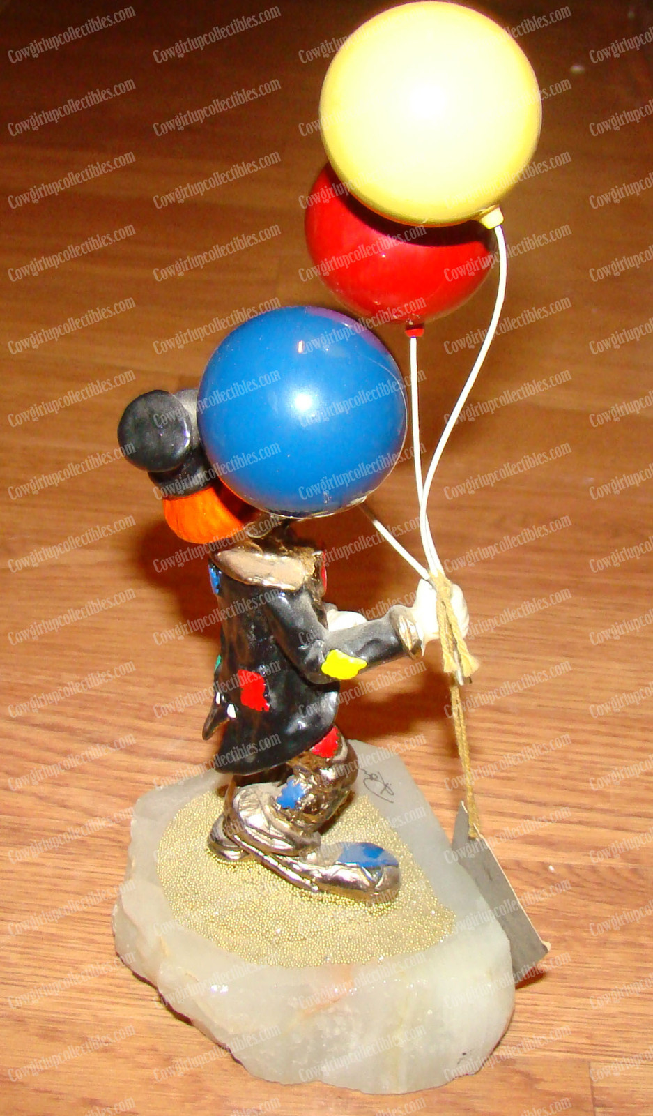 Ron Lee World of Clowns, HOBO JOE WITH BALLOONS (120) 1984, Signed