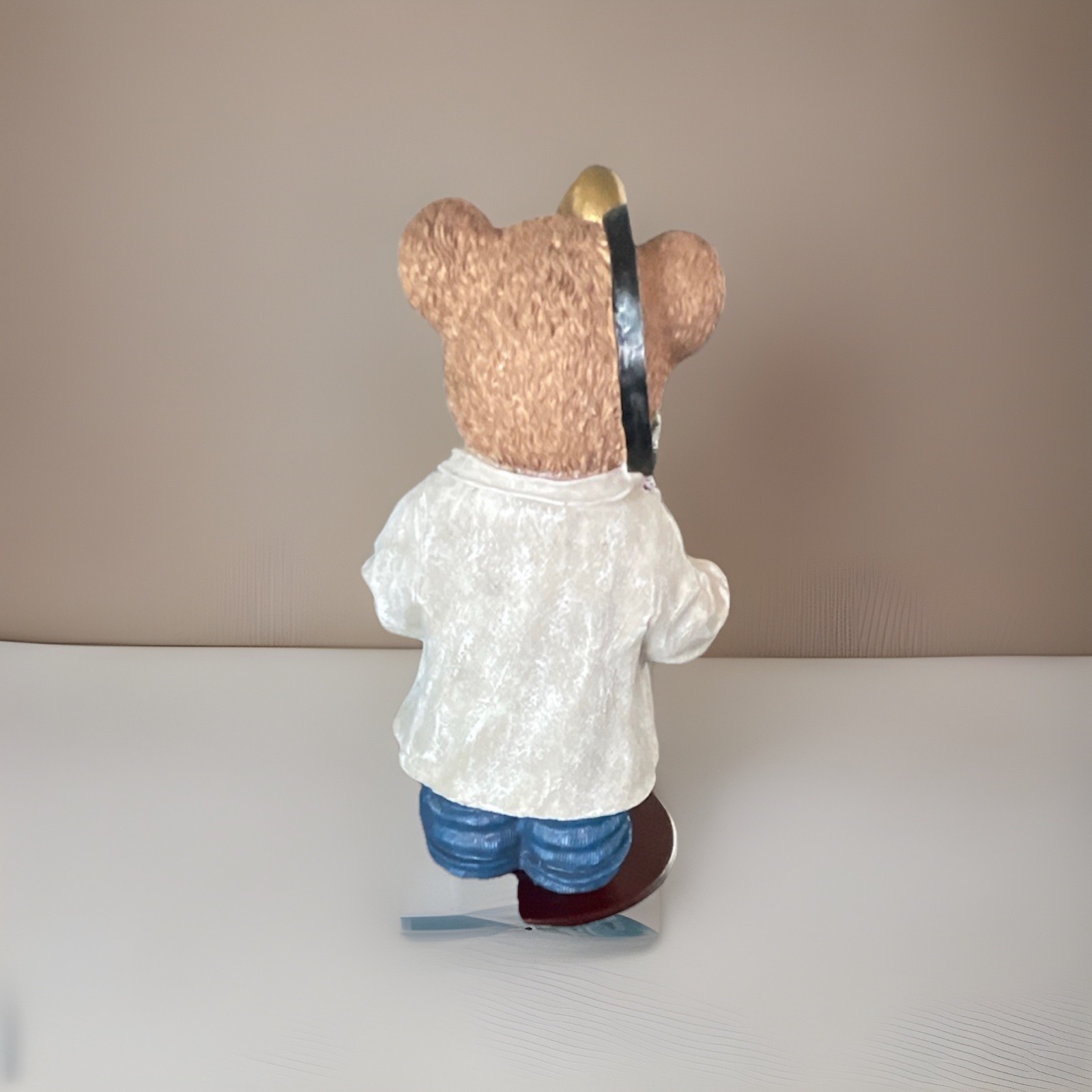 Teddy Bear Doctor Figurine 100th Anniversary 1902-2002 Medical Nurse Bear Statue