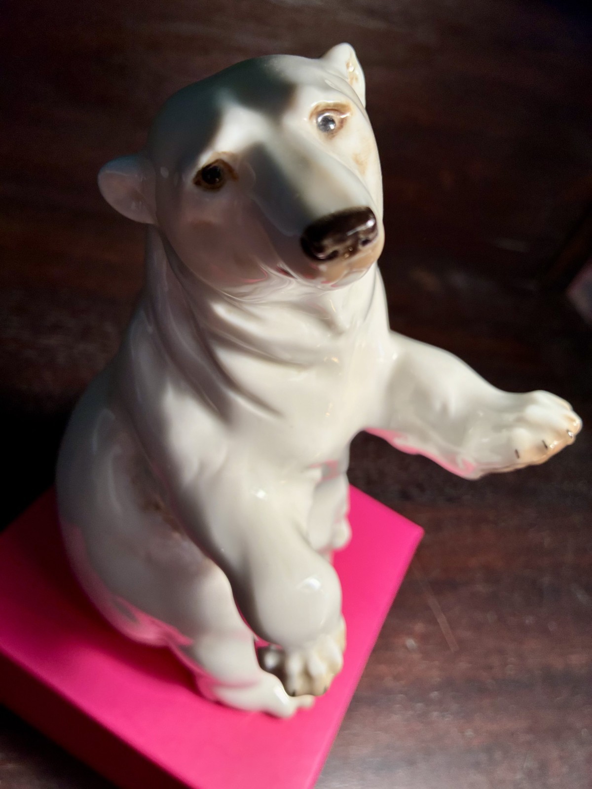 VINTAGE! Polar Bear Hutschenreuther Selb Bavaria Germany Porcelain Figurine