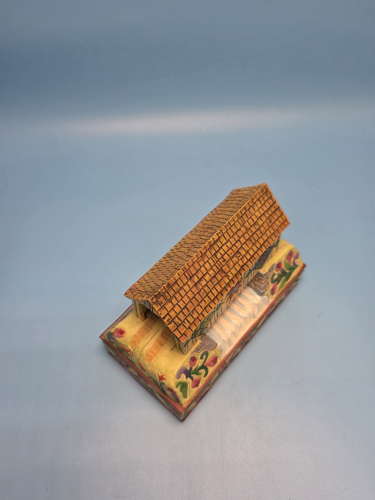 Jim Shore Heartwood Creek Shelter Across the Creek Covered Bridge FREE SHIPPING