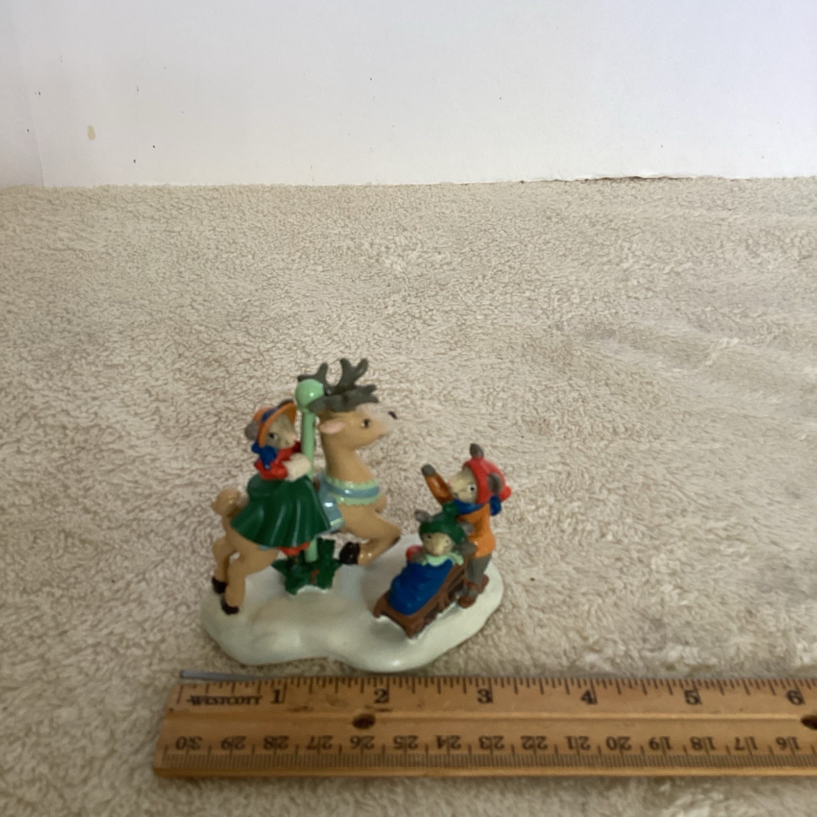 AVON CAROUSEL WONDERLAND MINIATURES COLLECTION “HAVE A NICE RIDE”