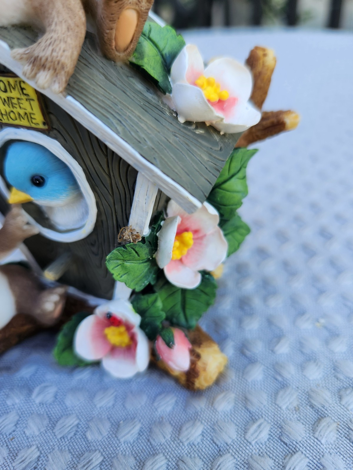 Fitz & Floyd Charming Tails “Home Tweet Home” Figurine Mouse Bird House
