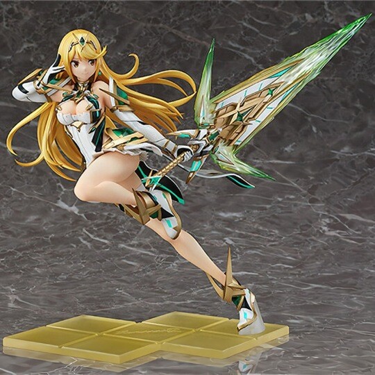 Xenoblade Chronicles 2 Mythra Pyra PVC Action Figure Doll Anime Statue 27 cm Toy