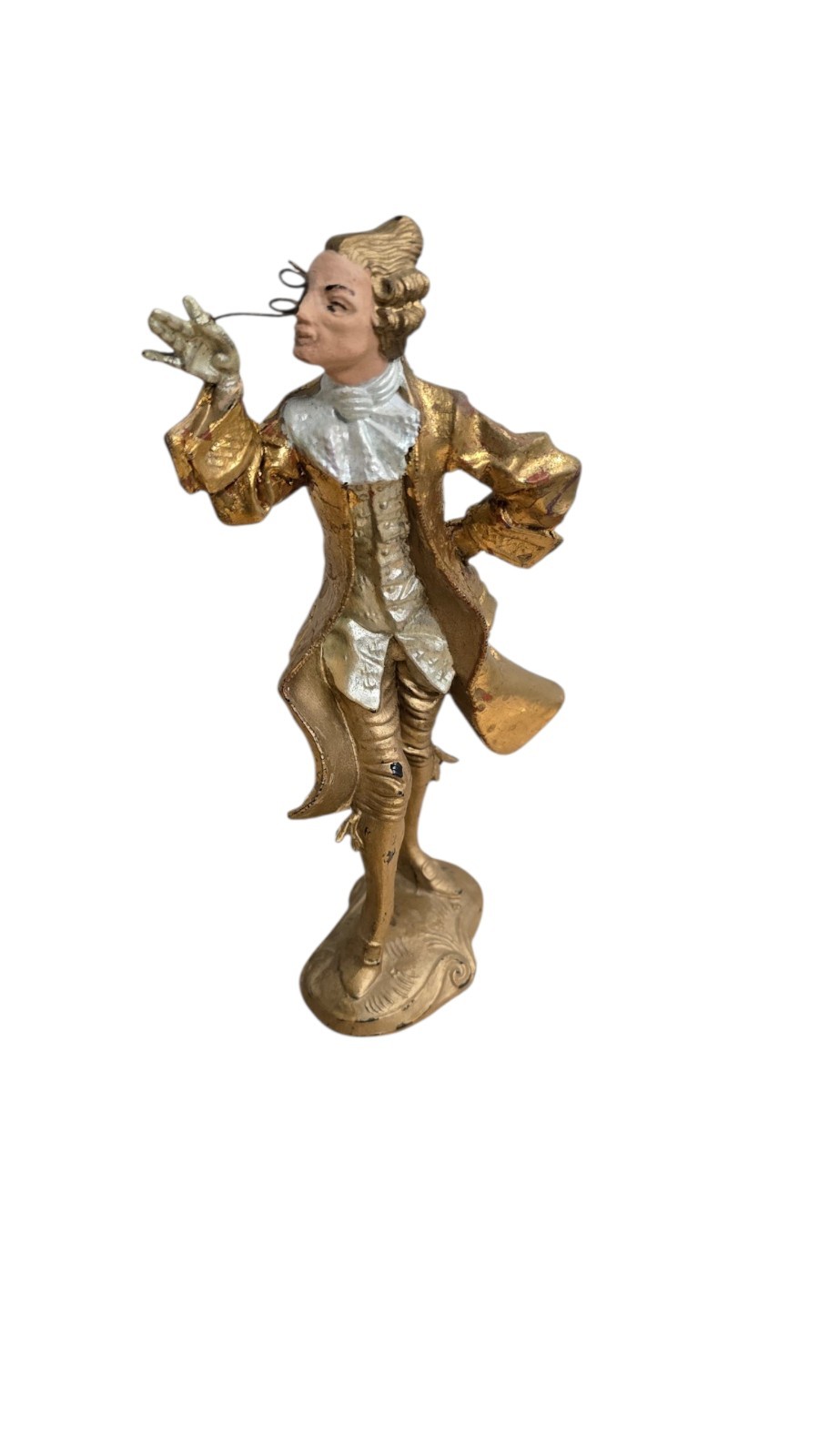 Vintage Pair 18th Century Style Figural Statues – Rococo Man & Woman