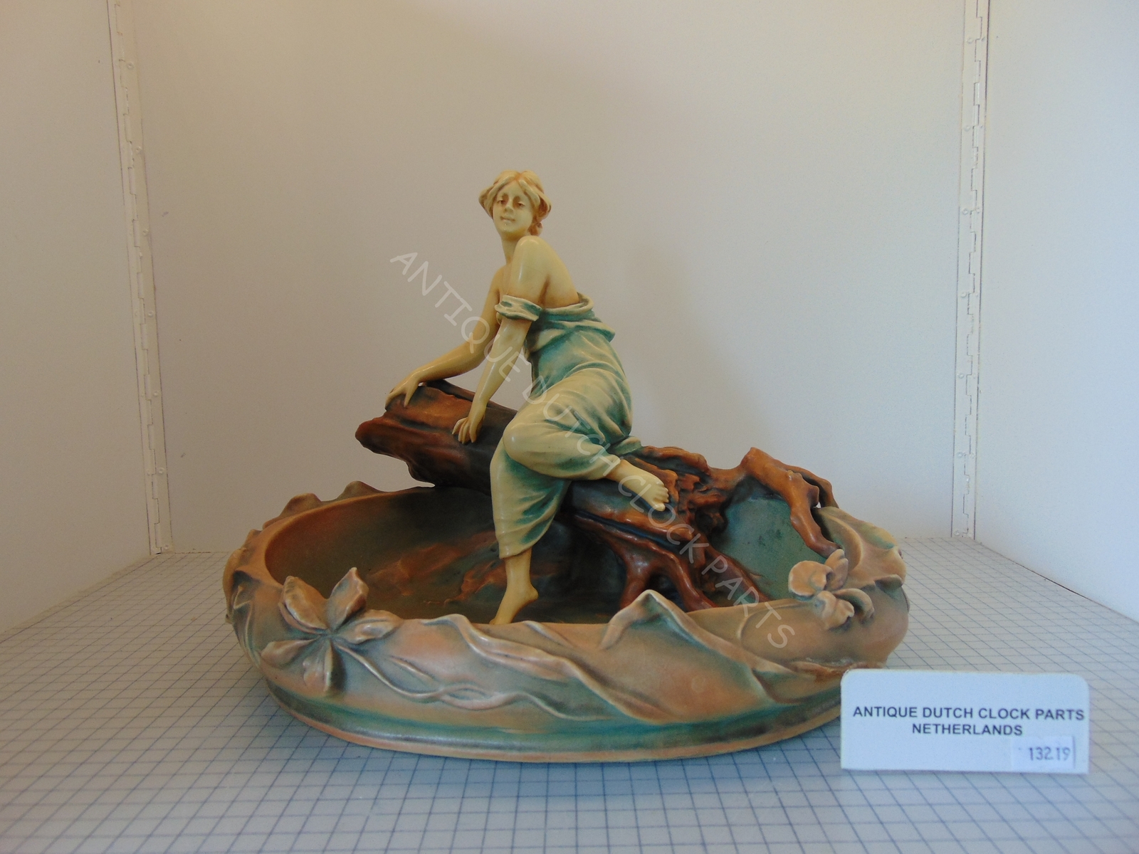 ART NOUVEAU CENTER PIECE BY TEPLITZ FACTORY BERNARD BLOCH