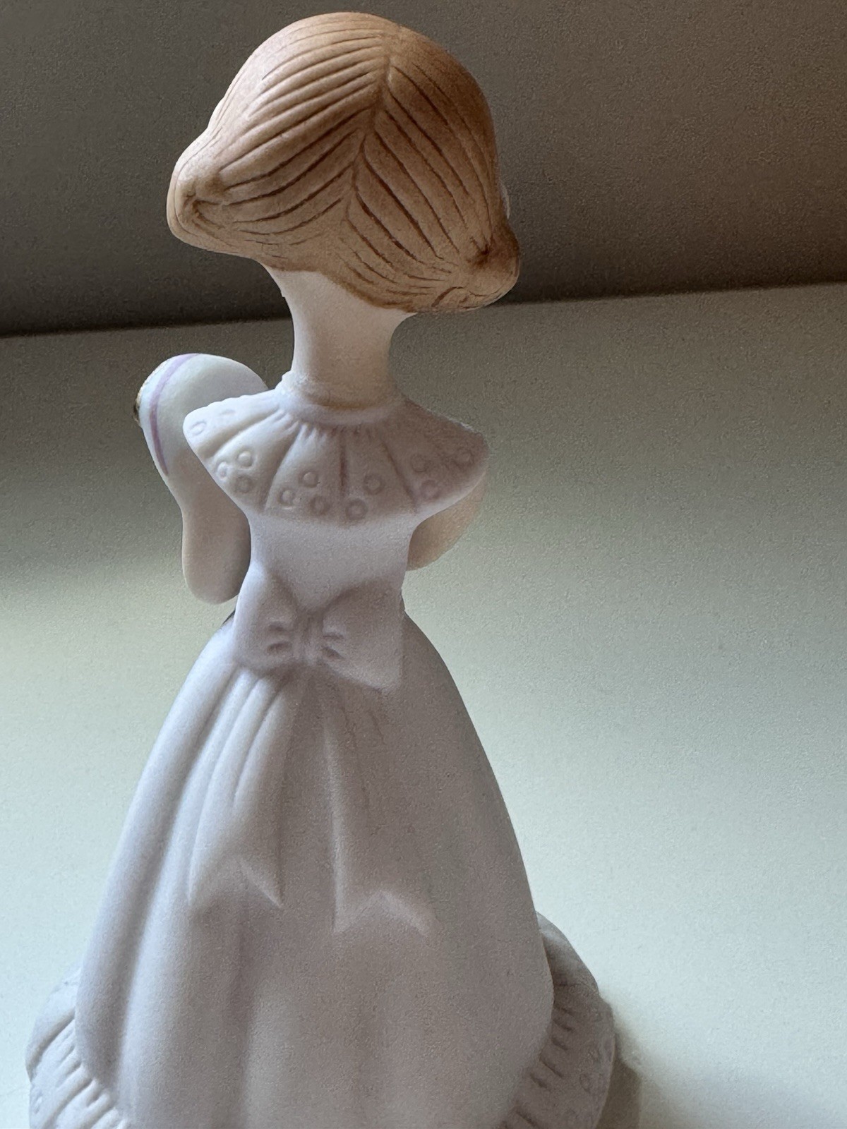 Vintage Enesco Growing Up Birthday Girl Age 5 Figurine 1982