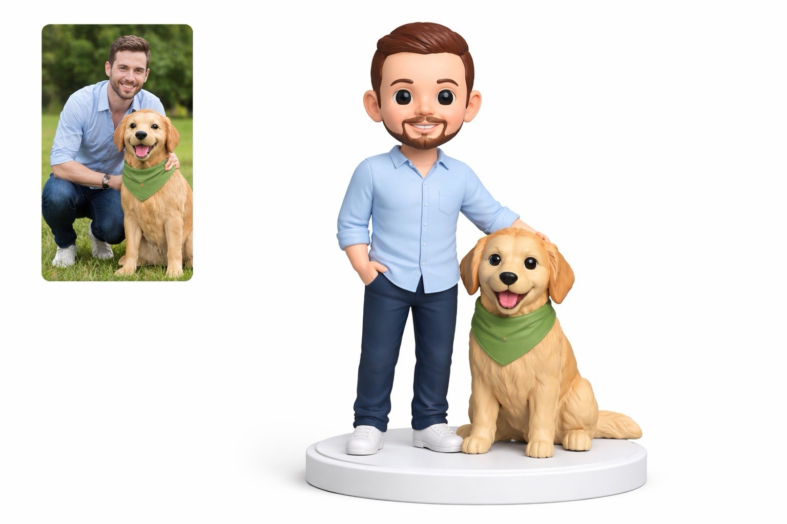 CUSTOM 3D FIGURINE FROM PHOTO – STARTING AT $60 – CONTACT FIRST