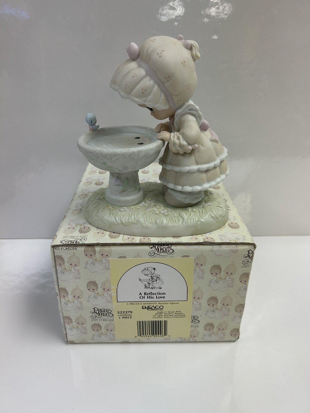 Precious Moments A Reflection Of His Love 1990 With Box 522279
