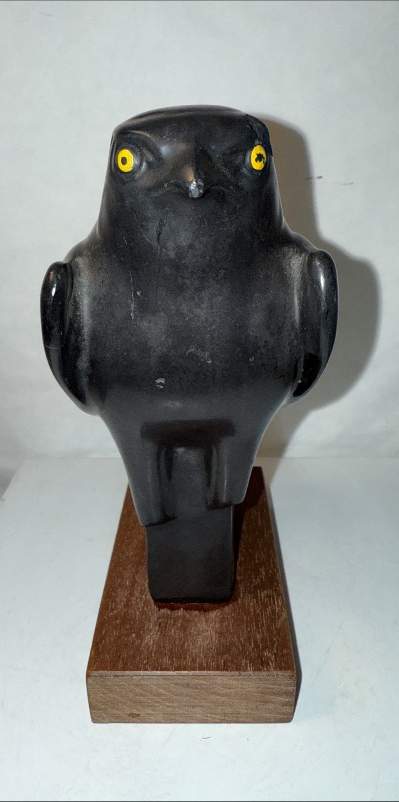 1955 HORUS FALCON Statue Alva Museum Replica Reproduction Original in Louvre
