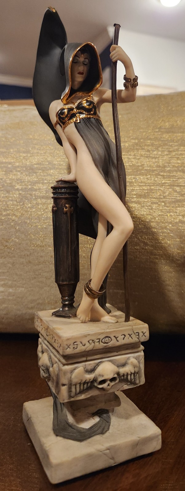 Mistress Of Death Franklin Mint Fine Porcelain Limited Edition