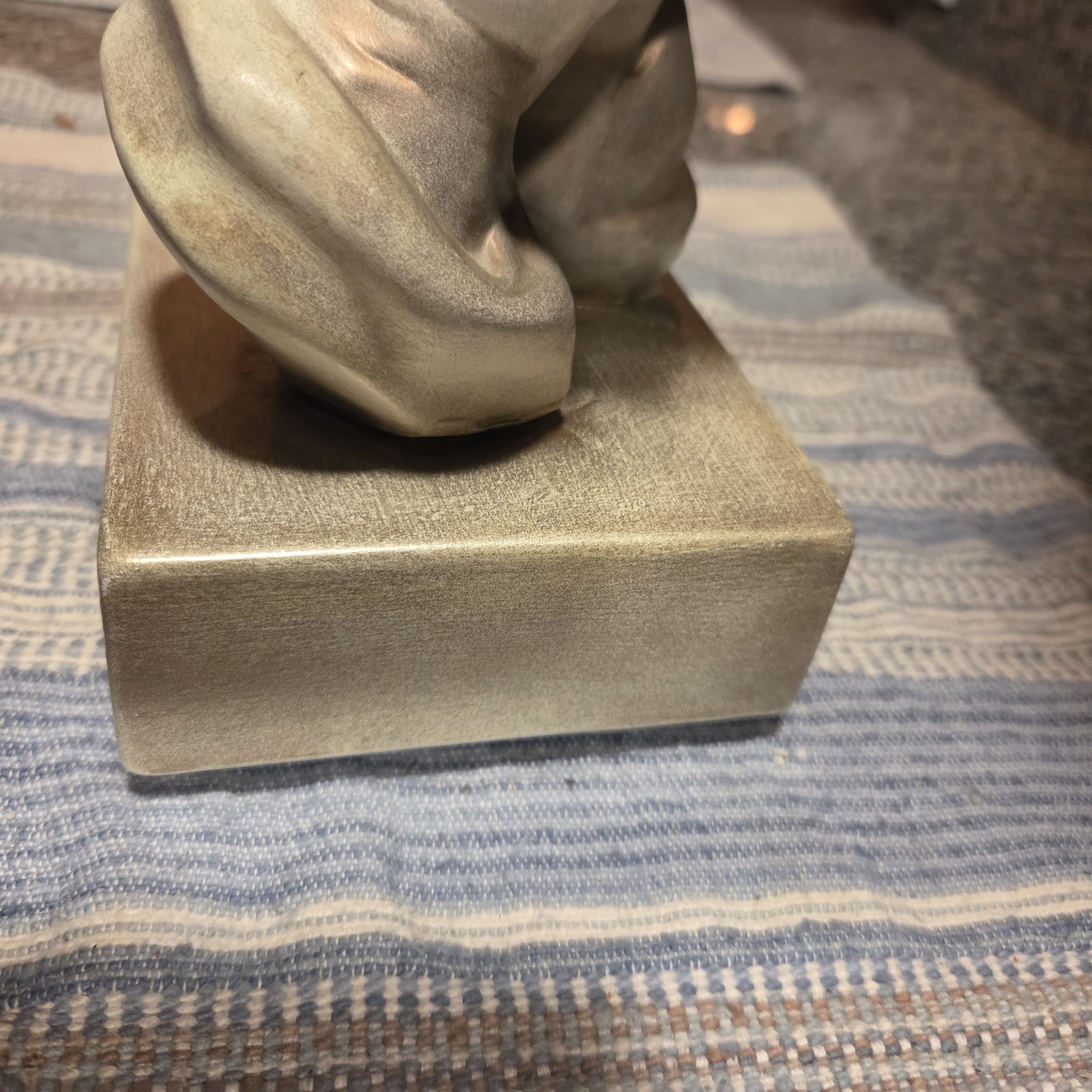 Vintage 1968 Atlantic Mold Praying Hands Ceramic Figurine – Hand Painted