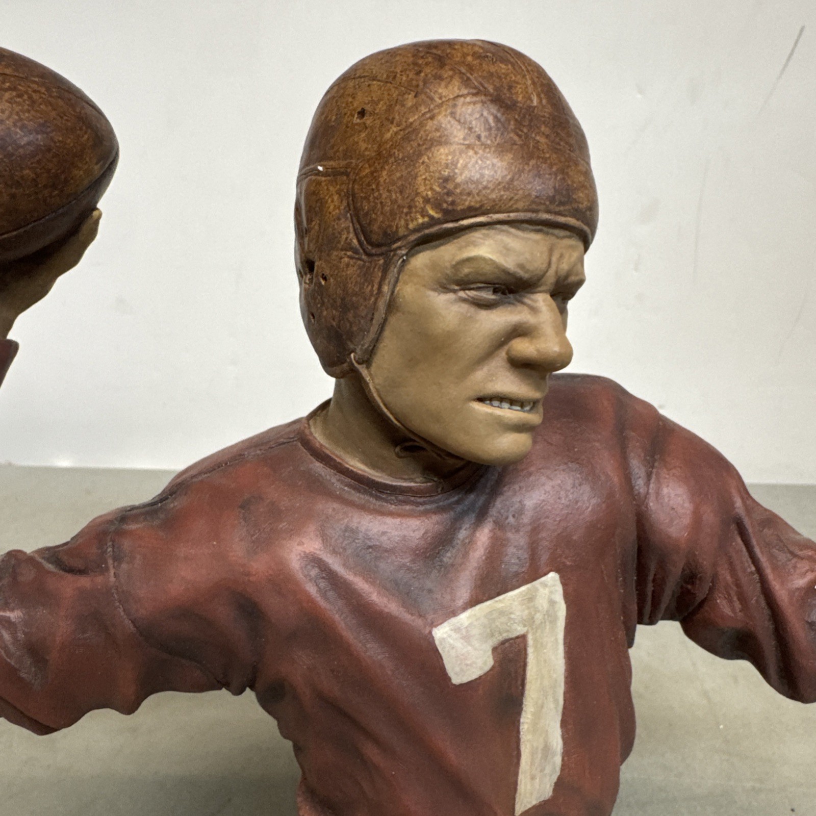 First & Goal Football Small Sculpture by Arich Harrison – Mill Creek Studios