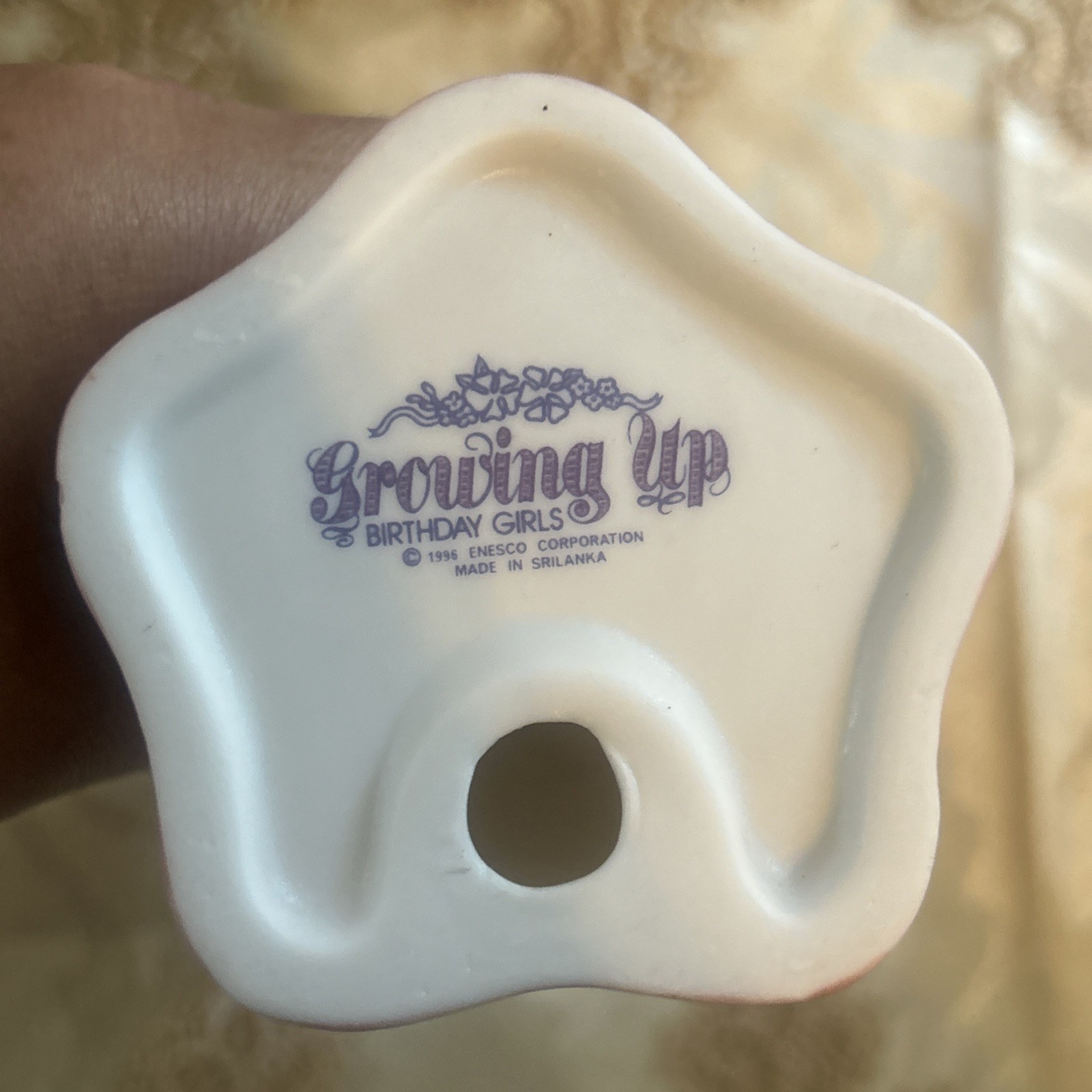 1996 Enesco African American Growing Up Birthday Girls Age 13